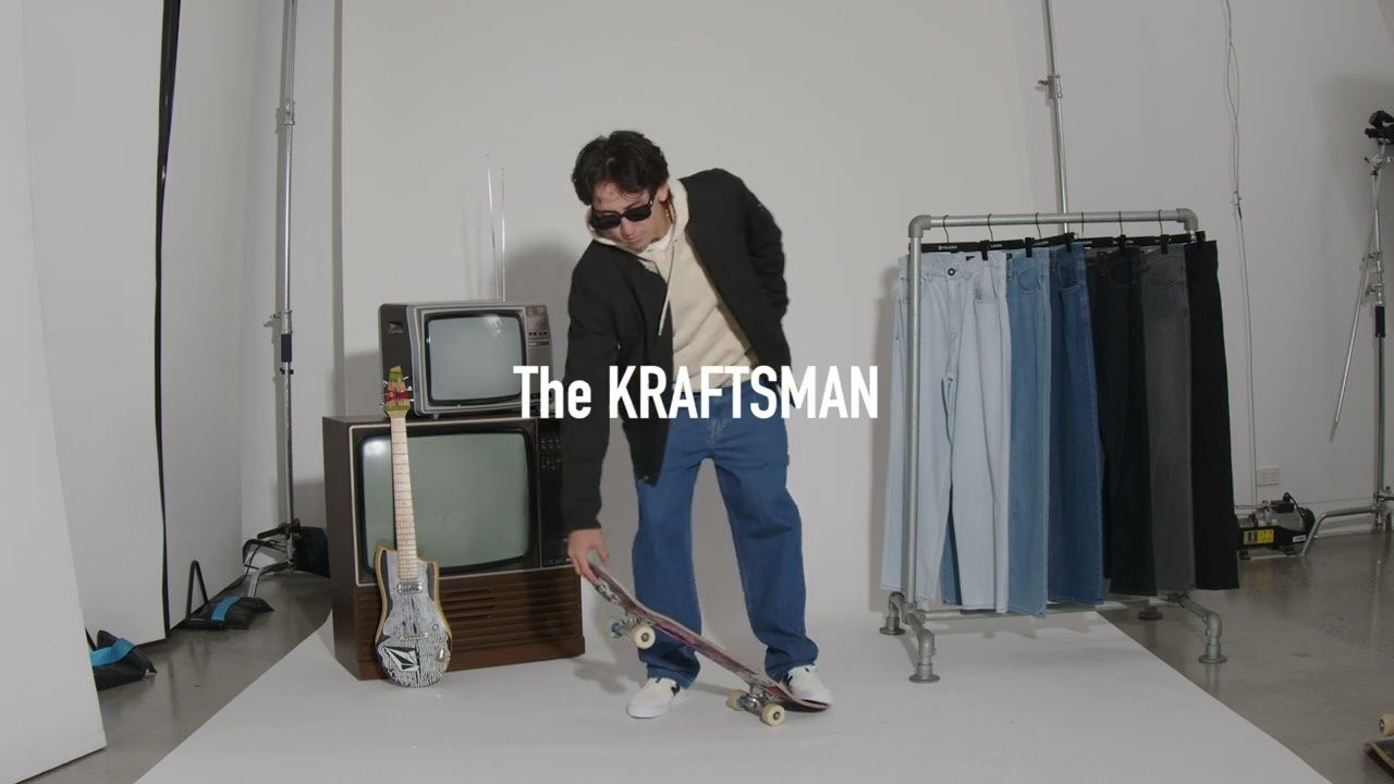 Whether you’re up late, out early, checking the surf, or hitting the streets, our denim moves with you. Built tough. Recommended for Life!<br />Explore fits from loose to slim, crafted with skate-tested durability, signature Volcom tech, and next-gen water-aware production... we have explored a few easy styling tips to share the diversity of our Denim.