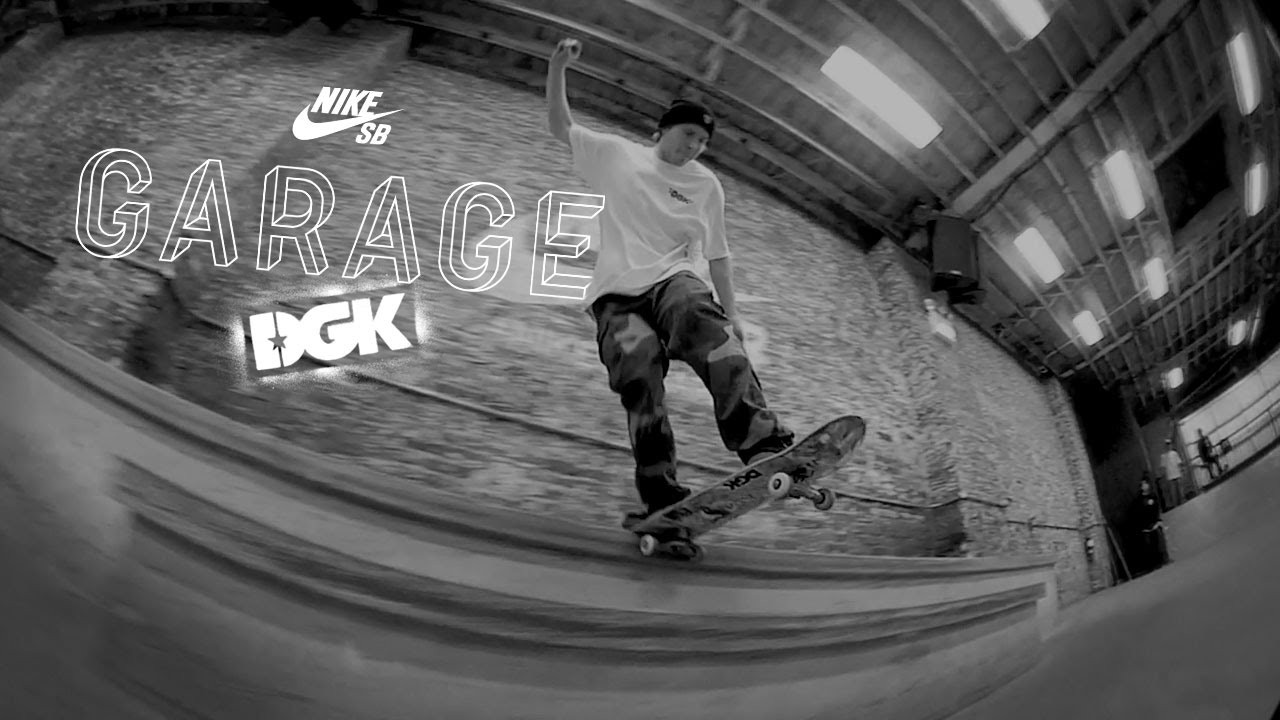 The DGK crew takes over the Nike Garage.