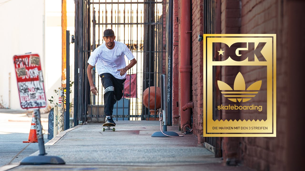 The adidas x DGK collection is available in stores worldwide. Check the remix with mutual professional skateboarder Rodrigo TX, with his footage over the past year.