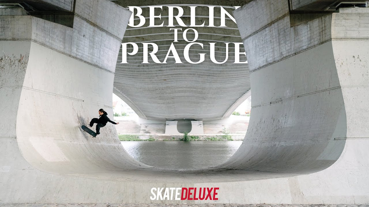 Berlin to Prague – an unforgettable two-week skate tour! After kicking things off at the skatedeluxe 20th-anniversary event, we headed to Berlin, where local team riders guided us through the city’s unique skate culture. A scenic train ride brought us to Prague, where we hit Stalin Plaza, explored hidden spots, and enjoyed incredible Czech food and beer. Great times with good people and countless skate spots along the way. Enjoy the clip!<br /><br />Video by: Daniel Schulz <br /><br />Music: <br />DJ Pirna - Dresden Methbike Fonk <br />Chuckamuck - X<br /><br />Photo gallery & more: https://www.skatedeluxe.com/s/team/berlin-prague