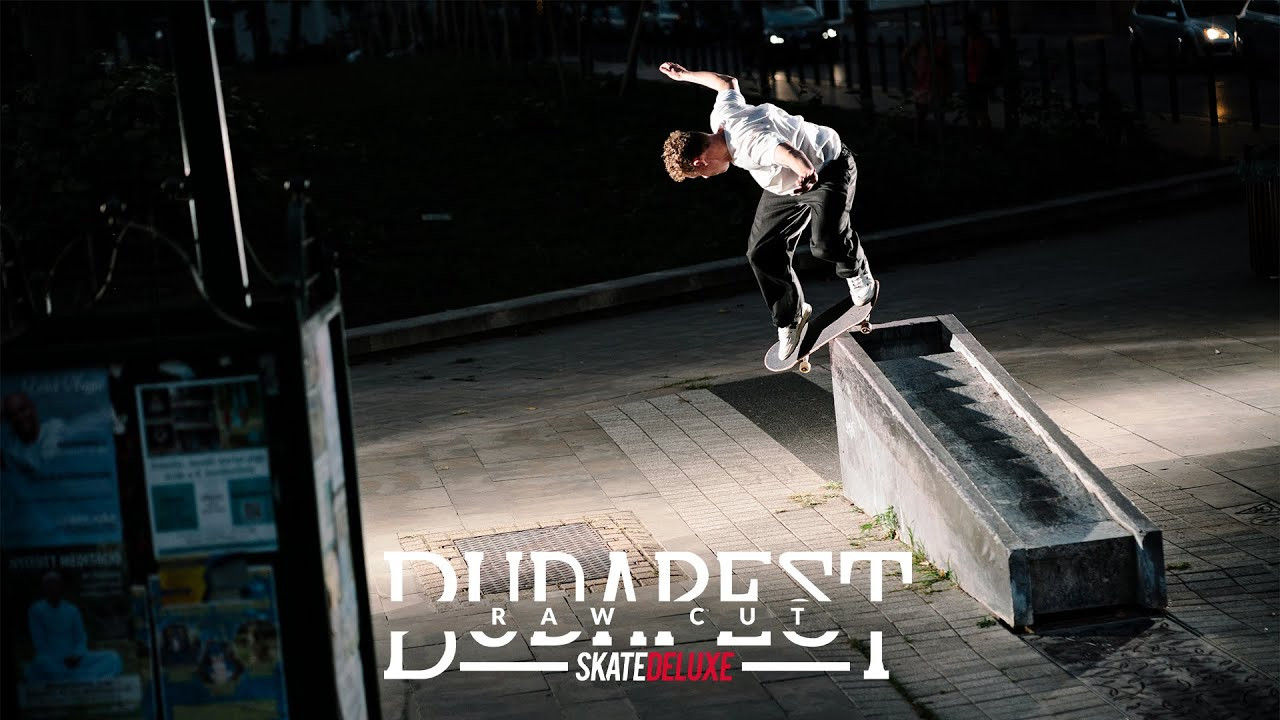 Follow the skatedeluxe team through Budapest and take a look behind the scenes. Grab a drink, sit back and enjoy the skatedeluxe Budapest RAW Cut.<br /><br />Featuring Andrew Verde, Pol Catena, Sascha Scharf, Melika Nazari, Tim Janke, Matt Debauche, Kevin Ozcan, Alina Saytkhanova, Adilson Pedro, Martin Sandberg<br /><br />Photo gallery & more: https://www.skatedeluxe.com/budapest<br /><br />Video: Dan Schulz<br />Photo: Dennis Scholz