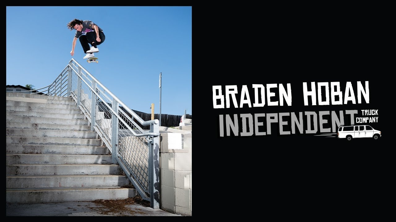 Braden Hoban pulls up in his Econoline van and battles a heavy alley oop backside flip for the latest Indy AD in Thrasher’s July ’25 Issue. He gives us the breakdown behind the NEW Signature Pro Hollow Trucks and why he backs the 159 Stage 11 Hollows—lighter than standard, built for anything. Available NOW at your local skateshop!<br /><br />Follow Braden - https://www.instagram.com/bradenhoban/<br /><br />Filmed and Edited by Jesse Silva - https://www.instagram.com/noguf/<br /><br />AD Photo by Rhino - https://www.instagram.com/rhino/<br /><br />____________________________________________________________________<br /><br />Ride The Best and Subscribe to Independent Trucks!<br /><br />Shop: https://nhsskatedirect.com/pages/independent-trucks<br />YouTube: http://bitly.com/IndyYouTube​​<br />Facebook: https://www.facebook.com/IndependentTrucks<br />Instagram: https://instagram.com/independenttrucks​<br />Twitter: https://twitter.com/indy_trucks​