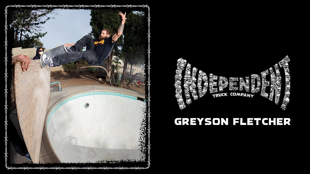 Hop on the session and go Behind The Ad with Greyson Fletcher as he takes matters into his own hands—when the pool coping isn’t high enough, he adds a plywood extension and snaps a heavy nosepick tailgrab on it. Watch the madness unfold for Independent Trucks’ latest ad, featured in Thrasher’s Feb ’25 issue!<br /><br />Filmed by<br />Chris Gregson - https://www.instagram.com/tweestopher/<br />Bennet Rahm - https://www.instagram.com/bennet_ra/<br /><br />Edited by Jacob Nunez - https://www.instagram.com/paconertz/<br />____________________________________________________________________<br /><br />Ride The Best and Subscribe to Independent Trucks!<br /><br />Shop: https://nhsskatedirect.com/pages/independent-trucks<br />YouTube: http://bitly.com/IndyYouTube​​<br />Facebook: https://www.facebook.com/IndependentTrucks<br />Instagram: https://instagram.com/independenttrucks​<br />Twitter: https://twitter.com/indy_trucks​