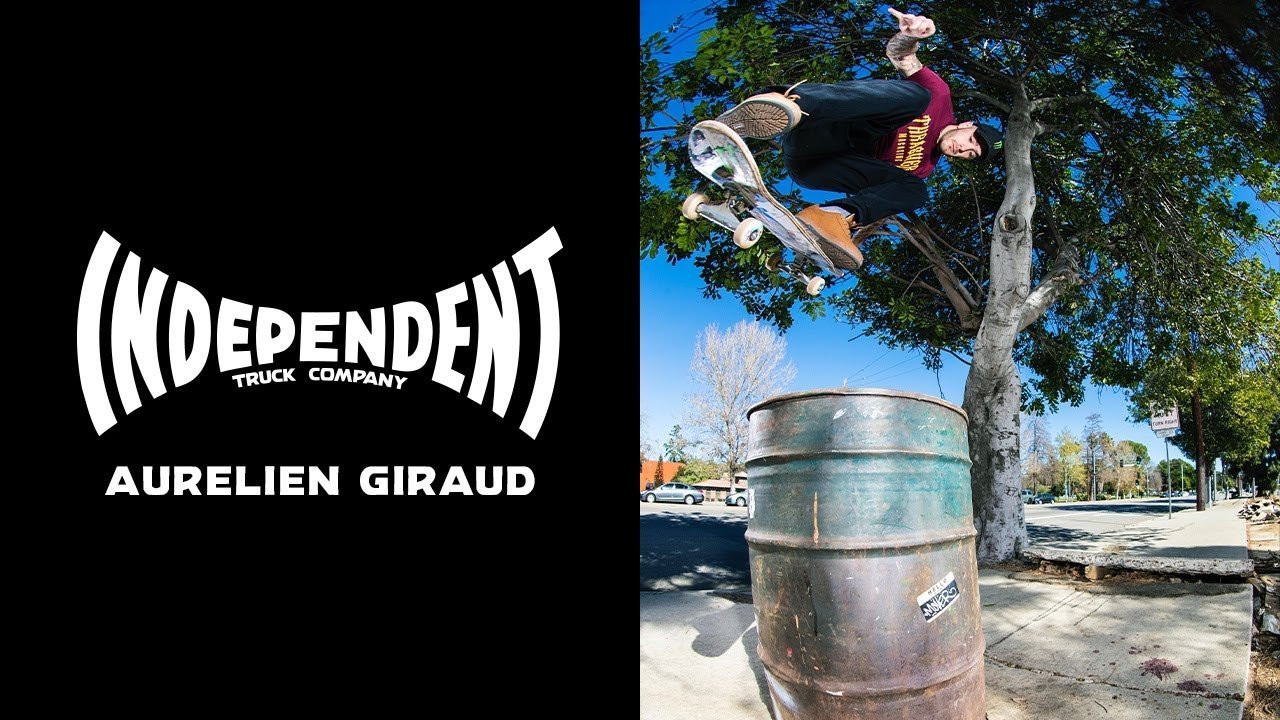 Aurelien takes it to the streets with heavy flip-in, flip-out tech, moving full-speed through schoolyards, rails, and ledges without letting up—ending it all with a hammer that seals the deal in his INDY part.<br /><br />Follow Aurelien - https://www.instagram.com/aureliengiraud/<br /><br />Filmed by:<br />Devin Lopez - https://instagram.com/devinlopezz<br />Junktown - https://instagram.com/junktown<br />Vincent Jugnet - https://instagram.com/vincentjugnet<br />Bryce Pagter - https://instagram.com/brycepagter<br /><br />Edited by Harvey Brepson - https://instagram.com/sk8erlooser<br /><br />____________________________________________________________________<br /><br />Ride The Best and Subscribe to Independent Trucks!<br /><br />Shop: https://nhsskatedirect.com/pages/independent-trucks<br />YouTube: http://bitly.com/IndyYouTube​​<br />Facebook: https://www.facebook.com/IndependentTrucks<br />Instagram: https://instagram.com/independenttrucks​<br />Twitter: https://twitter.com/indy_trucks​