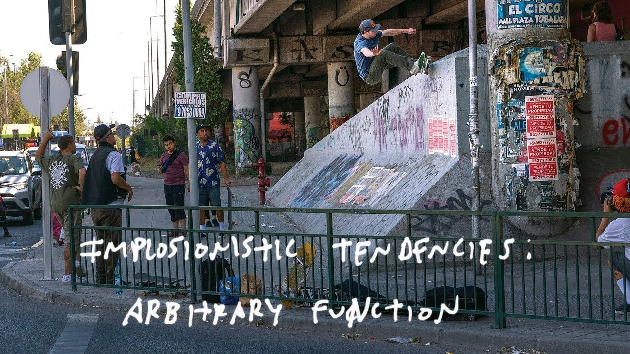 Antihero skateboarders present to you the “Arbitrary Functions” of yesterday, today! Marking the finalization￼ of the never ending search for stoke in our “Implosion￼istic Tendancy” saga, Enjoy....