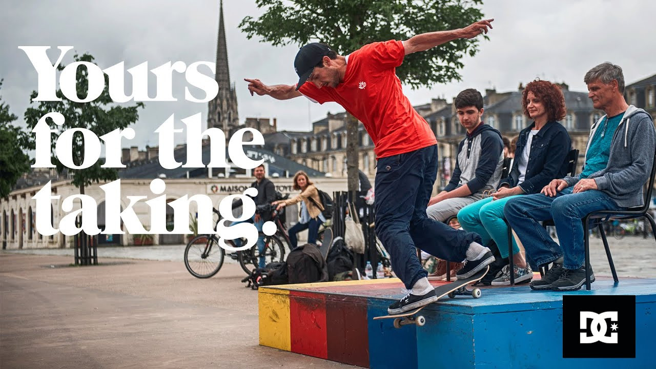 The story of Leo Valls and his hometown of Bordeaux is an unlikely one to say the least. It’s a story where skaters, artists, lawmakers and city officials are working together to create a more skate-friendly city. But this is more than just a story about one skater and one city… this a story about redefining skateboarding’s role in the city of the future.<br /><br />DC Shoes presents its latest Yours for the Taking piece, "Skate Urbanism" featuring Leo Valls