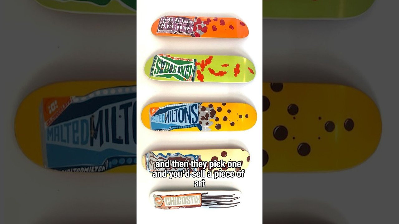 “Take yourself back to 1997. A young art student from Cal Arts is at Chocolate HQ in Torrance, California pouring chocolate sauce into a foam-core mold. Geoff McFetridge is working on his first board series for Chocolate. McTNT, as we called him, was introduced to the Art Dump by fellow Cal Arts alumni and Girl in-house artists, Bucky Fukumoto and Johannes Gamble. Johannes video taped the process and later created the animation for the intros in MOUSE. Fast forward almost 30 years. A now much respected and sought after artist, McFetridge heeds the call to pour more Chocolate Drips. Thank you, Geoff.” - Andy Jenkins<br /><br />Geoff’s new Drip series is now available at skate shops worldwide and https://crailtap.com/collections/drip-series<br /><br />Video: John Marello<br />Audio Interview: Paul Chan<br />Edit: Daniel Policelli<br /><br />Archival Content:<br />Geoff Mcfetridge<br />Tim Anderson<br />Johannes Gamble<br />Tobin Yelland<br /><br />Check out the DRIPS commercial here... https://www.youtube.com/watch?v=rBJyjybZWsY