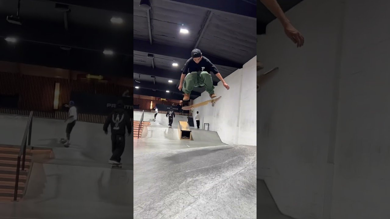 👀 @aimu_yamazuki at the @primitiveskate park 👀<br /><br />🤯🤯🤯🤯🤯<br /><br />🎥 by @eric_iwakura 🙏🏻<br /><br />👟 #eS_ACCEL_Slim available now on https://esskateboarding.com/<br /><br />------------------------------------------------------<br />Shop éS footwear and apparel<br />https://esskateboarding.com/<br /><br />Subscribe to our YouTube channel:<br />https://www.youtube.com/user/esskateboarding?sub_confirmation=1<br /><br />We command you follow the Lords and Masters on all social media!<br />Facebook: https://www.facebook.com/esskateboarding<br />Instagram: https://www.instagram.com/esskateboarding/