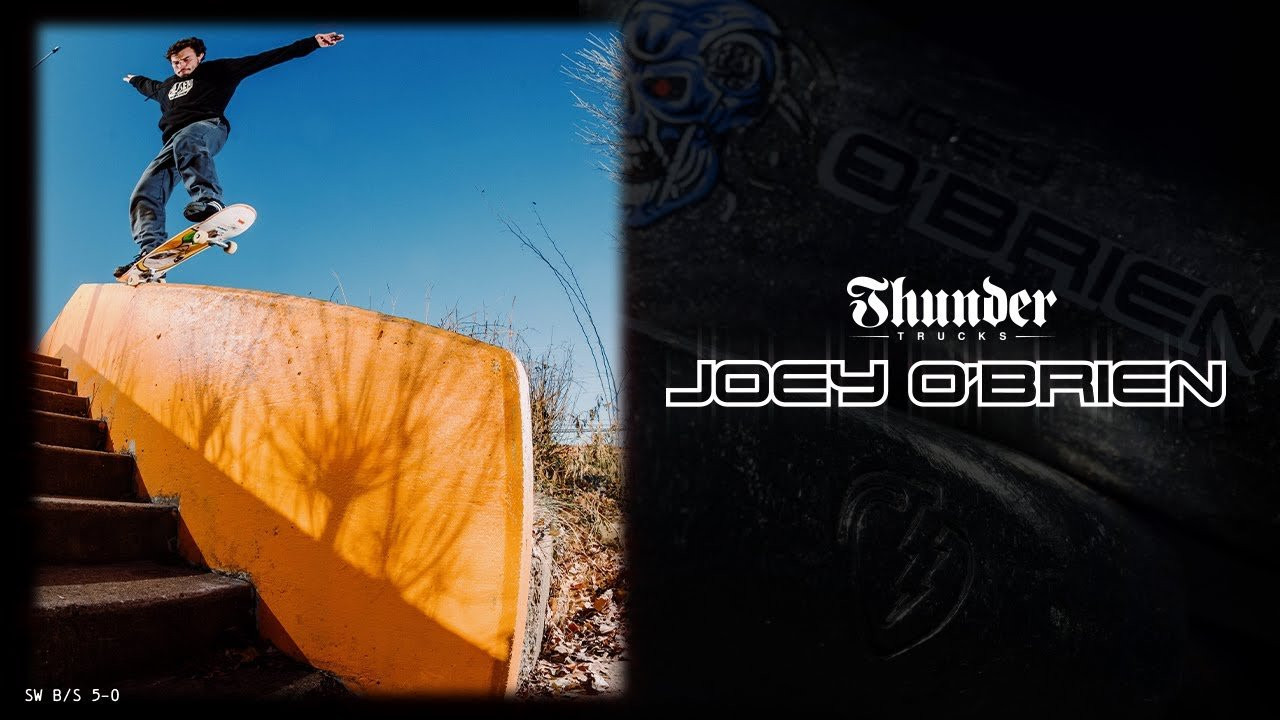 Joey O’Brien brings his unmistakable power to some East Coast staples with Chris Mulhern behind the lens for the release of his newest Stamped Pro Edition Thunder Trucks.<br /><br />Filmed and edited by Chris Mulhern https://www.instagram.com/cmulhern/<br /><br />https://www.thundertrucks.com/<br />https://www.instagram.com/thundertrucks/<br />#ThunderTrucks #KnowControl