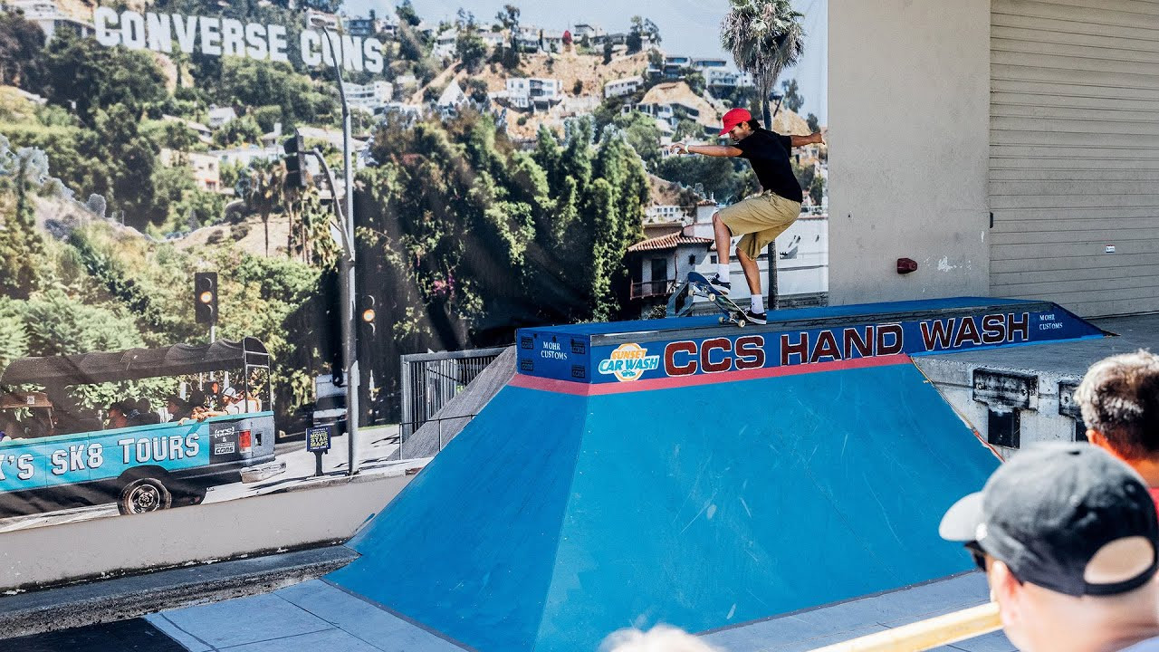 On August 21st, 2022, some of the most celebrated skateboarders of the past, present, and future converged at CCS headquarters in Portland, Oregon to chop it up and throw it down on a loading-dock-sized recreation of the legendary Sunset Carwash spot and then a slightly used LeBaron convertible.<br /><br />The tricks poured in fast like soapy water on the premium setting as the masters of ceremonies Frank Gerwer and Elissa Steamer handed out pine-scented air fresheners of cash for their favorite stunts. And it all ended like the Carwash began… with John Cardiel getting us all hyped up.<br /><br />Huge thanks to Converse CONS for making it happen and “cheers” to Montucky Cold Snacks for bringing the brew. It was a wild event to witness.<br /><br />Watch the video to see who brought home the trophies, who smashed the LeBaron, and who got washed.<br /><br />Filmed by: Bobby Bils, Adam Robo, and Chris Varcadipane<br />Edited by: Chris Varcadipane<br /><br />Check all the photos on the CCS Blog: shop.ccs.com/blogs/blog/lil-carwash<br /><br />Comment and let us know your favorite tricks from the event and what obstacle we should build for next year.<br /><br />And, of course, get all your skate merch from CCS and all your favorite brands at CCS.com.