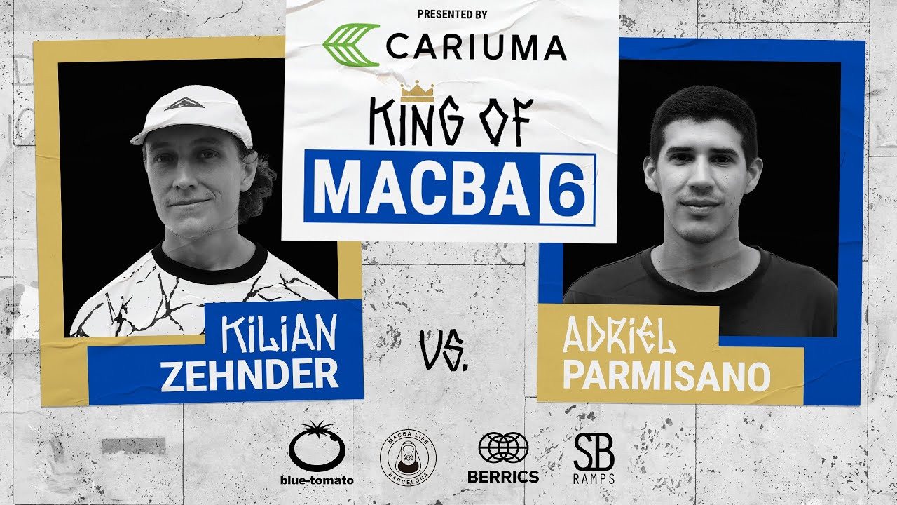 Adriel Parmisano and Kilian Zehnder go head to head to end the rounds of games before the finals of King of MACBA 6 that is next weekend! Presented by Cariuma. Additional support provided by Blue Tomato, Macba Life, and SB Ramps. <br /><br />Learn more about one of the most iconic spots of all time, and see why people from all over the world make it a desired destination, in our Skate Register video we did with Bastien Salabanzi: https://www.youtube.com/watch?v=8lsVYg7nTNA&ab_channel=TheBerrics <br /><br />Subscribe to The Berrics: http://bit.ly/TheBerricsYoutube<br /><br />The Berrics is one of the world's largest skateboarding media companies founded by professional skateboarders Steve Berra and Eric Koston in December of 2007 that covers skate news, video parts, contests, music, culture, and more. Berra + Eric = Berrics<br /><br />With over 10,000 skateboarding videos under their belt, including Battle at The Berrics, Do A Kickflip and Life on Video, The Berrics is not only one of the most popular online platforms in skate culture but one of the most famous skate spots in the world. Tune in regularly to watch videos with @tonyhawk , @Prod84skate , @nyjah , Yuto Horigome, Rayssa Leal and many more.<br /><br />Subscribe to The Berrics: http://bit.ly/TheBerricsYoutube<br /><br />Daily Videos and More: http://theberrics.com<br />Shop our Online Store: https://canteen.theberrics.com/<br />Follow The Berrics on Instagram: http://instagram.com/berrics<br />Follow The Berrics on TikTok: https://www.tiktok.com/@berrics?<br />Follow The Berrics on Facebook: http://fb.com/berrics<br />Follow The Berrics on Twitter: http://twitter.com/berrics<br /><br />#Skateboarding #Berrics #TheBerrics #SkateboardingIsFun