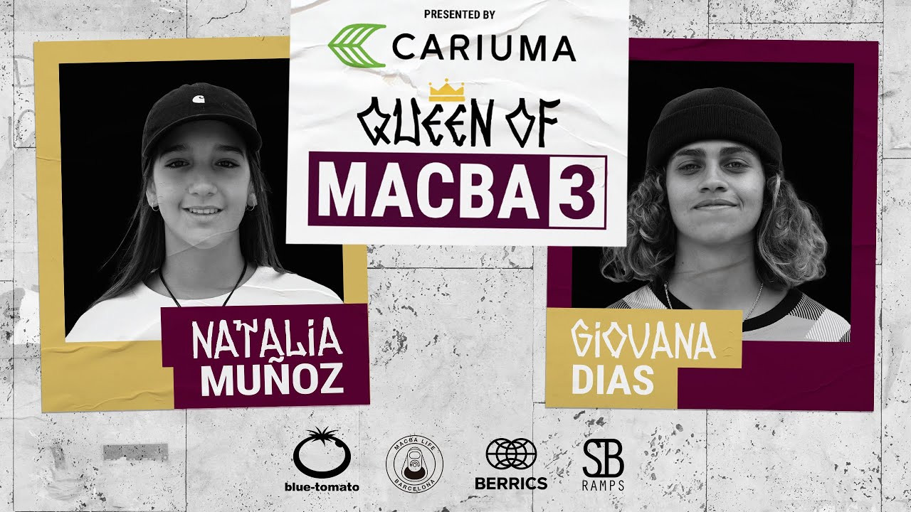 Round two concludes as Giovana Dias and Natalia Muñoz go in for a long battle to see who will be in the finals of Queen of MACBA 3 presented by Cariuma. Additional support provided by Blue Tomato, Macba Life, and SB Ramps. <br /><br />Learn more about one of the most iconic spots of all time, and see why people from all over the world make it a desired destination, in our Skate Register video we did with Bastien Salabanzi:  https://www.youtube.com/watch?v=8lsVYg7nTNA&ab_channel=TheBerrics <br /><br />Subscribe to The Berrics: http://bit.ly/TheBerricsYoutube<br /><br />The Berrics is one of the world's largest skateboarding media companies founded by professional skateboarders Steve Berra and Eric Koston in December of 2007 that covers skate news, video parts, contests, music, culture, and more. Berra + Eric = Berrics<br /><br />With over 10,000 skateboarding videos under their belt, including Battle at The Berrics, Do A Kickflip and Life on Video, The Berrics is not only one of the most popular online platforms in skate culture but one of the most famous skate spots in the world. Tune in regularly to watch videos with @tonyhawk , @Prod84skate , @nyjah , Yuto Horigome, Rayssa Leal and many more.<br /><br />Subscribe to The Berrics: http://bit.ly/TheBerricsYoutube<br /><br />Daily Videos and More: http://theberrics.com<br />Shop our Online Store: https://canteen.theberrics.com/<br />Follow The Berrics on Instagram: http://instagram.com/berrics<br />Follow The Berrics on TikTok: https://www.tiktok.com/@berrics?<br />Follow The Berrics on Facebook: http://fb.com/berrics<br />Follow The Berrics on Twitter: http://twitter.com/berrics<br /><br />#Skateboarding #Berrics #TheBerrics #SkateboardingIsFun