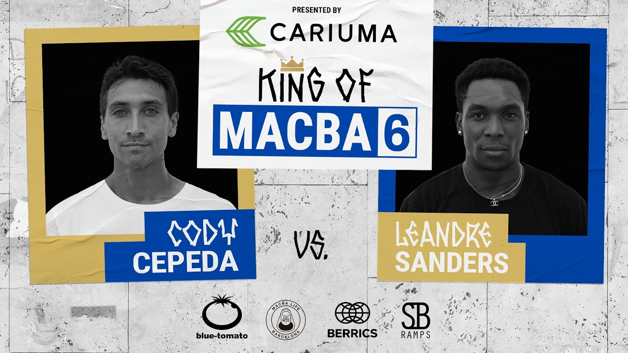 We kick off round two of King of MACBA 6 with two great friends, Cody Cepeda and Leandre Sanders, technical ledges & manuals against big gaps & drops to see who will advance in King of MACBA presented by Cariuma. Additional support provided by Blue Tomato, Macba Life, and SB Ramps. <br /><br />Learn more about one of the most iconic spots of all time, and see why people from all over the world make it a desired destination, in our Skate Register video we did with Bastien Salabanzi:  https://www.youtube.com/watch?v=8lsVYg7nTNA&ab_channel=TheBerrics <br /><br />Subscribe to The Berrics: http://bit.ly/TheBerricsYoutube<br /><br />The Berrics is one of the world's largest skateboarding media companies founded by professional skateboarders Steve Berra and Eric Koston in December of 2007 that covers skate news, video parts, contests, music, culture, and more. Berra + Eric = Berrics<br /><br />With over 10,000 skateboarding videos under their belt, including Battle at The Berrics, Do A Kickflip and Life on Video, The Berrics is not only one of the most popular online platforms in skate culture but one of the most famous skate spots in the world. Tune in regularly to watch videos with @tonyhawk , @Prod84skate , @nyjah , Yuto Horigome, Rayssa Leal and many more.<br /><br />Subscribe to The Berrics: http://bit.ly/TheBerricsYoutube<br /><br />Daily Videos and More: http://theberrics.com<br />Shop our Online Store: https://canteen.theberrics.com/<br />Follow The Berrics on Instagram: http://instagram.com/berrics<br />Follow The Berrics on TikTok: https://www.tiktok.com/@berrics?<br />Follow The Berrics on Facebook: http://fb.com/berrics<br />Follow The Berrics on Twitter: http://twitter.com/berrics<br /><br />#Skateboarding #Berrics #TheBerrics #SkateboardingIsFun