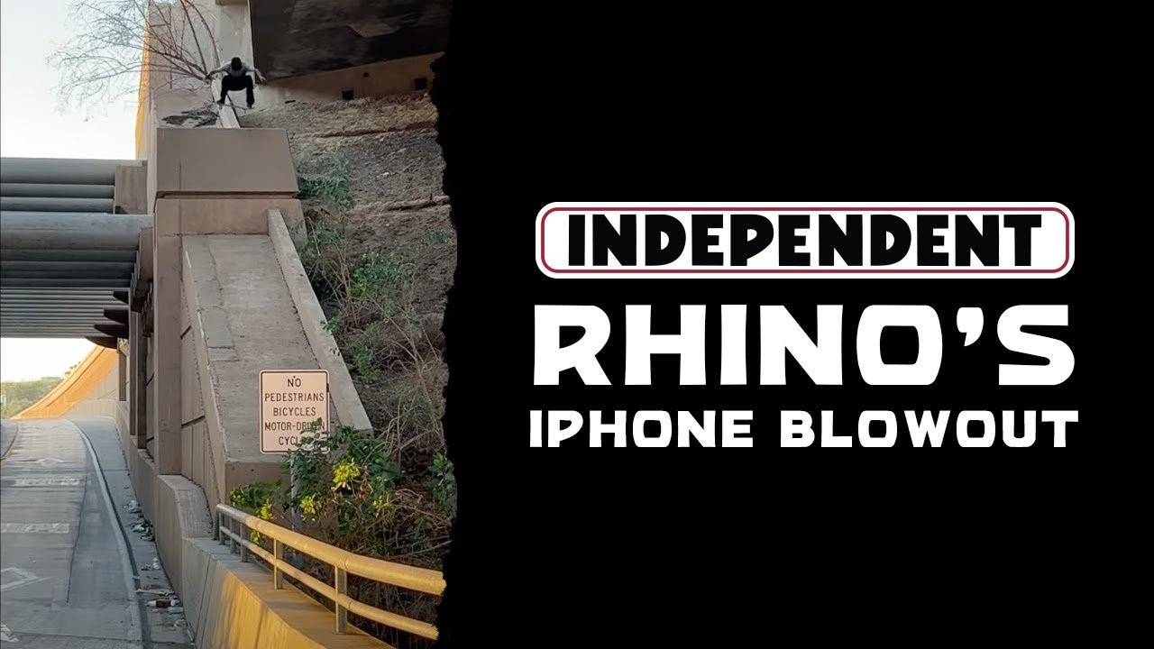 Independent Trucks Team Manager, Rhino, put together a quick cut of some raw iPhone clips he had stacked on his phone. From warm-ups to heavy hits, this mix has it all.<br /><br />Follow Rhino - https://www.instagram.com/rhino/<br /><br />____________________________________________________________________<br /><br />Ride The Best and Subscribe to Independent Trucks!<br /><br />Shop: https://nhsskatedirect.com/pages/independent-trucks<br />YouTube: http://bitly.com/IndyYouTube​​<br />Facebook: https://www.facebook.com/IndependentTrucks<br />Instagram: https://instagram.com/independenttrucks​<br />Twitter: https://twitter.com/indy_trucks​