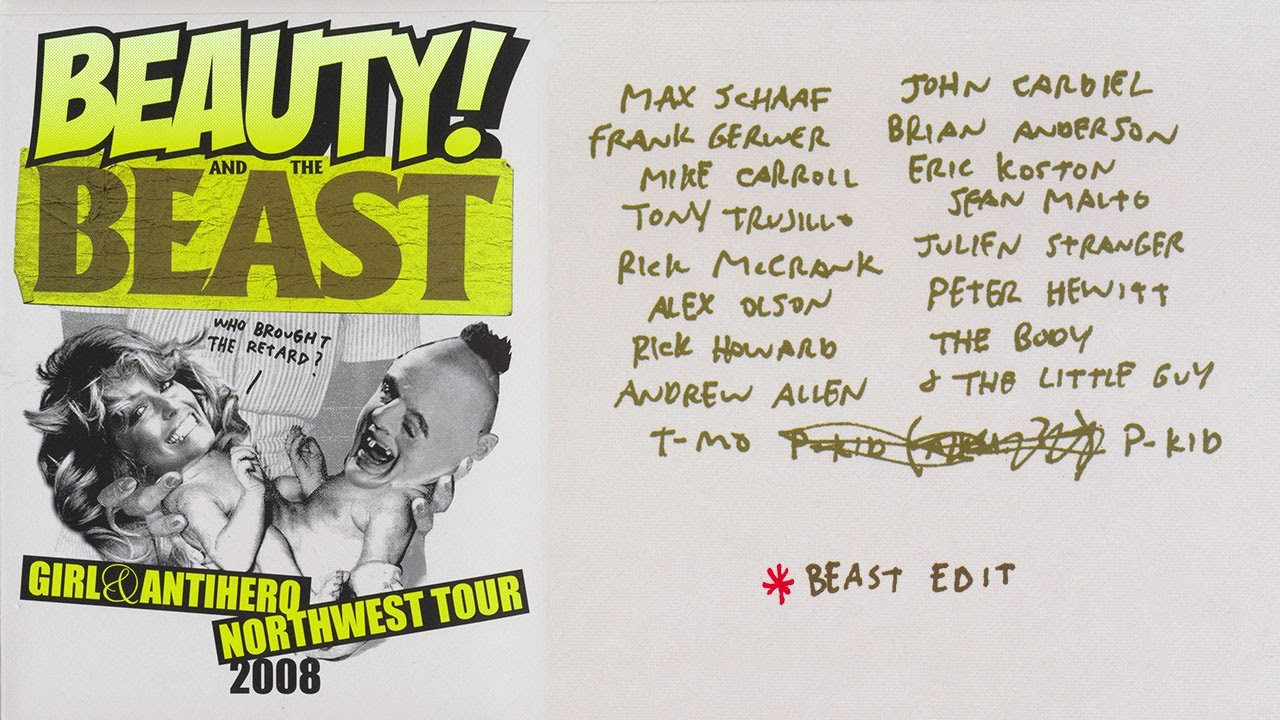 Beauty And The Beast: Girl & Antihero Northwest Tour 2008