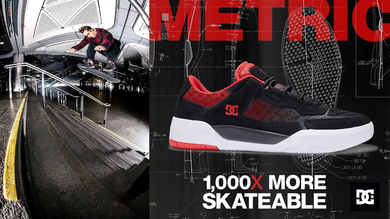 Will Marshall takes the brand-new Metric S out for a spin in NYC. With all its skate-focused tech features and durable construction, we mean it when we say the Metric is “1000X More Skateable.”<br /><br />Shop the Metric here: https:https://www.dcshoes.com/mens-collection-metric/#?intcmp=dc_hp_brandfeature_metric_blr