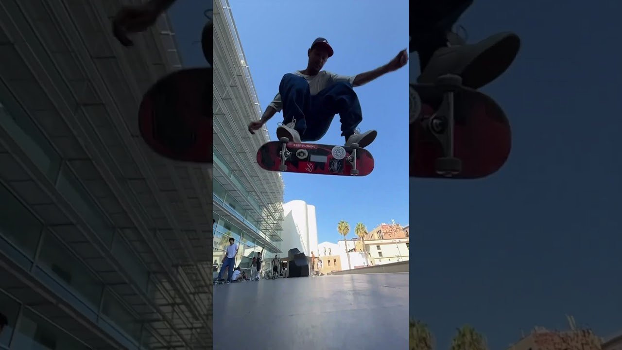 👀 how to nollie front heel by @gudosanjos 👀<br /><br />🎥 @youngflex_skt<br /><br />👟 the @wadedesarmo #eS_SWIFT_15<br /><br />Available now on esskateboarding.com and your local skate shop.<br /><br />#eSskateboarding #ThankYouSkateboarding #sneakers #sneaker<br /><br />------------------------------------------------------<br />Shop éS footwear and apparel<br />https://esskateboarding.com/<br /><br />Subscribe to our YouTube channel:<br />https://www.youtube.com/user/esskateboarding?sub_confirmation=1<br /><br />We command you follow the Lords and Masters on all social media!<br />Facebook: https://www.facebook.com/esskateboarding<br />Instagram: https://www.instagram.com/esskateboarding/