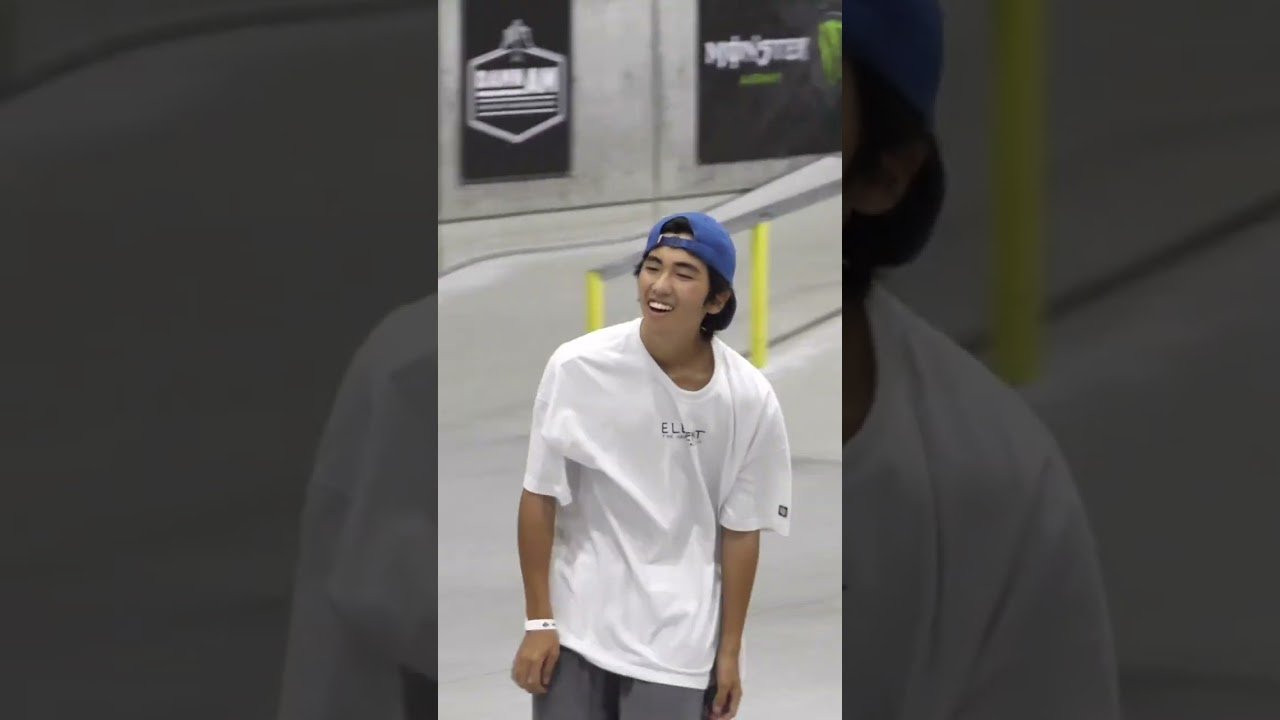 This kid is incredible. Happy belated birthday to you.<br /><br />@aimu_yamazuki ‘s Semi-Finals Best Run at Damn Am Japan 🥇<br />@damnamseries @spottampa<br /><br />♻️ @hideki0823<br /><br />#bigsmile @murakami_city_skatepark<br /><br />👟 #eS_Accel_Slim<br /><br />------------------------------------------------------<br />Shop éS footwear and apparel<br />https://esskateboarding.com/<br /><br />Subscribe to our YouTube channel:<br />https://www.youtube.com/user/esskateboarding?sub_confirmation=1<br /><br />We command you follow the Lords and Masters on all social media!<br />Facebook: https://www.facebook.com/esskateboarding<br />Instagram: https://www.instagram.com/esskateboarding/