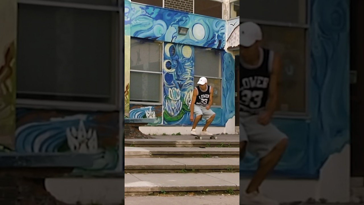 Wade Desarmo performing some technical maneuvers on this Canadian out ledge while filming for our 2022 video ‘DEFINE’.<br /><br />Filmed by Jordan Moss<br /><br /><br />► Subscribe to Primitive Skate: http://bit.ly/prmtvsub<br /><br /><br />🔥 Follow us:<br />Instagram: http://instagram.com/primitiveskate<br /><br />💰 Shop:<br />http://primitiveskate.com<br /><br />Primitive Skateboarding was established in early 2014 by Paul Rodriguez and Heath Brinkley. Our pros are Paul Rodriguez, Tiago Lemos, Miles Silvas, Spencer Hamilton, Robert Neal, Carlos Ribeiro, Wade Desarmo, Franky Villani, Giovanni Vianna, Trent McClung and Tre Williams. Ams: Kyonosuke Yamashita, Dylan Jaeb, Filipe Mota, and Jonny Hernandez.