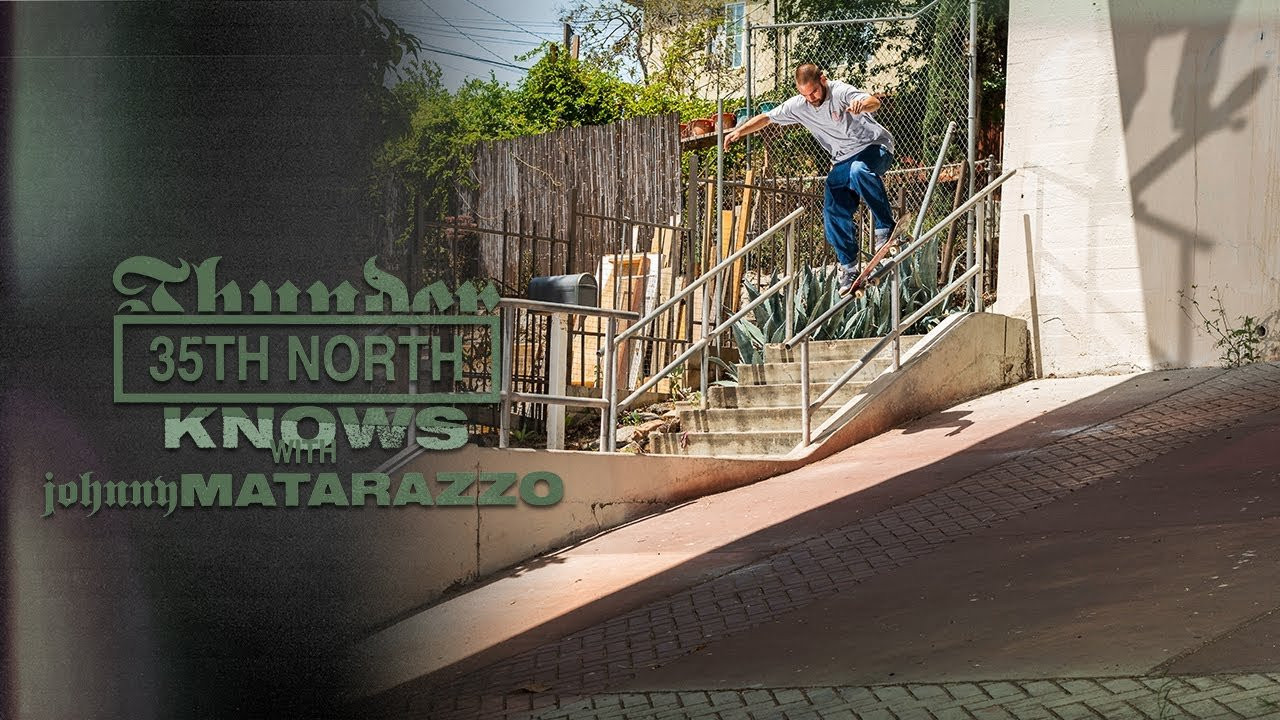 A Seattle skate shop part filmed in Los Angeles? Yep, skate shop love has no borders. Johnny Matarazzo coming through for his hometown shop, 35th North.Filme...