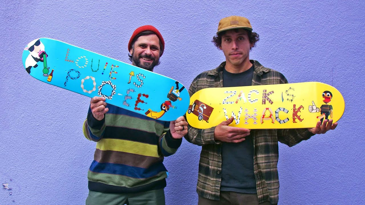 Enjoi head honcho Louie Barletta saw the drag-and-drop Customs X design tools and immediately saw the potential… to humiliate his teammate Zack Wallin. <br /><br />In an effort to give Zack a fighting chance, CCS headed to San Jose to officiate a high-stakes game of S.K.A.T.E. where the winner gets to use Customs X to design a devastating custom-made enjoi graphic that the loser must ride. With dignity on the line and ringer Samarria Brevard in Louie’s corner, every trick counts. The action is furious and the drama is high. Will Louie triumph? Can he survive the Zack attack? Is there a doctor in the house?<br /><br />Has anybody ever thought of making an official game of S.K.A.T.E. bracket-style competition? That seems like it might be worth exploring.<br /><br />Anyways, check out enjoi and Customs X by CCS right now for limitless graphic options for your personalized decks, grip, and apparel: https://shop.ccs.com/pages/ccs-customs-x-enjoi.<br /><br />Shop enjoi: https://shop.ccs.com/collections/enjoi<br />Shop Customs X: https://shop.ccs.com/pages/ccs-customs-x<br /><br />Request a catalog from the CCS mothership here: https://shop.ccs.com/catalog-request<br /><br />Follow CCS on Instagram : @CCS<br />Follow CCS on Twitter: @CCS_SKATE<br />Follow CCS on Facebook: Facebook.com/ccs.skate<br /><br />Okay, we're done here. Thanks for watching!