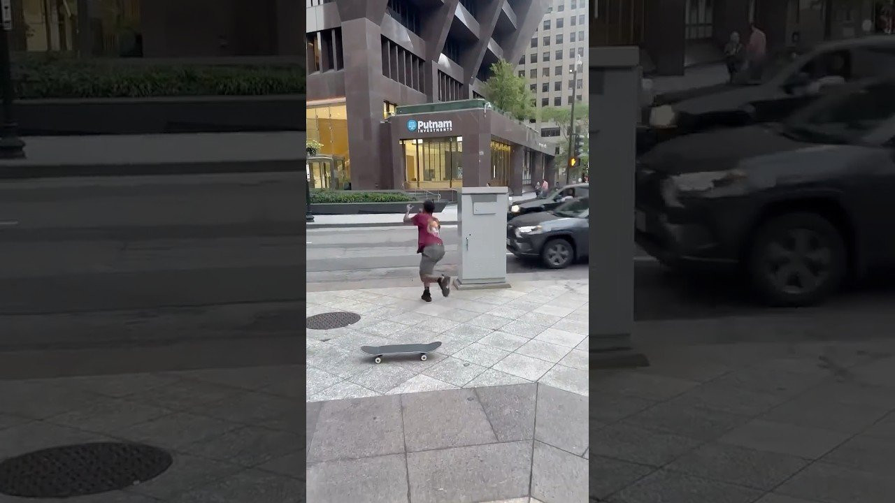 Ryan Carrell takes on Traffic and wins