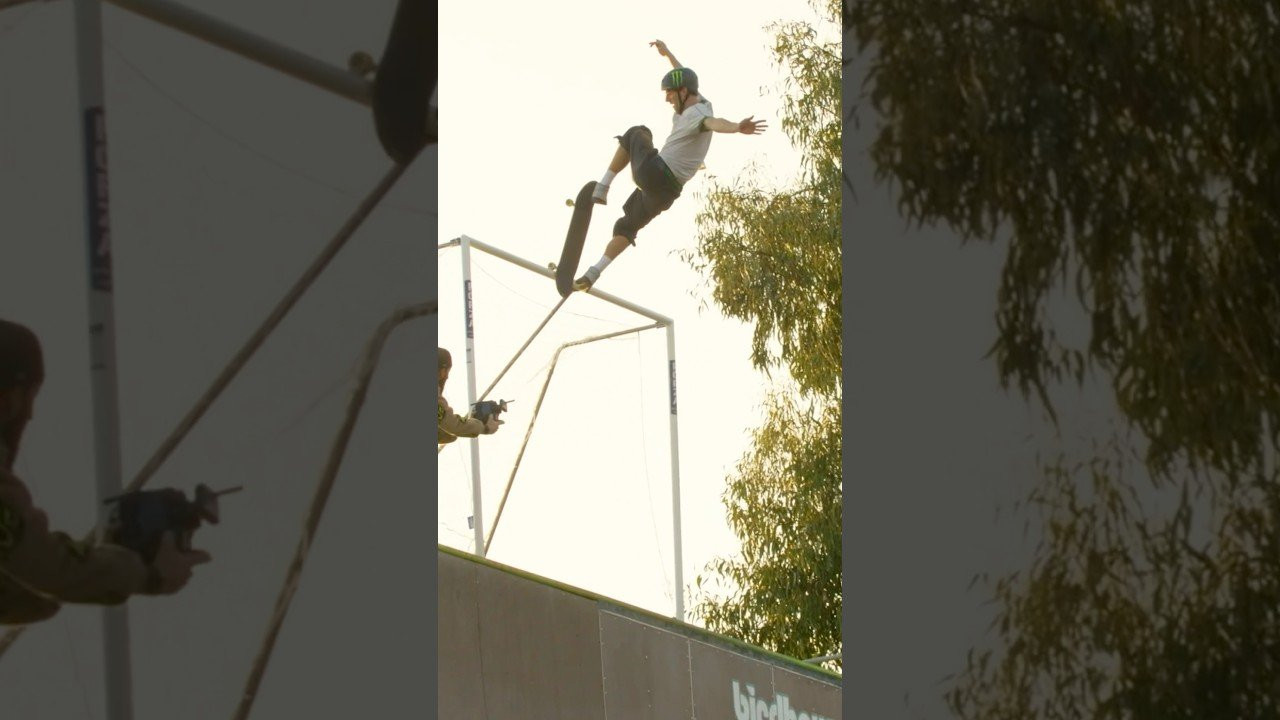 Tom’s bucked boundaries his whole life, but this powerful performance pushes vert skating into a new stratosphere. Buckle up…