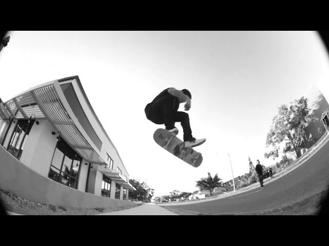 Seth skate a sick skate spot and roasting a pop shuv it
