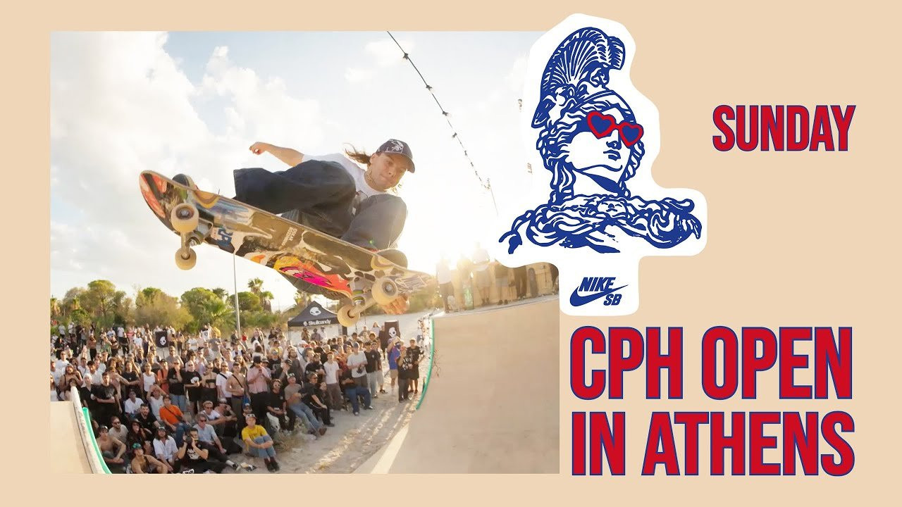 Join us on Day 4 of our daily recap series documenting everything happening in Athens during Copenhagen Open 2024. <br />The pier of Piräus was cooking with powerful lines at the Marina ledges followed by a mini vert ramp jam to wrap up this epic Greek weekend.<br />Thanks to everyone involved for making this happen. Now enjoy this first hand look from the madness of Skateboarding’s biggest event.<br /><br />Filmed by Bennet Rahm, Enrique Mayor, Johannes Schön <br />Edited by Makke Bengttson, Dominik Schneider<br /><br />Feat. Dylan Jaeb, Dashawn Jordan, Carlos Ribeiro, Milton Martinez, Louie Lopez, Hugo Boserup, Jacopo Carozzi, Vince Palmer, Blake Carpenter, Eric Koston, Korahn Gayle, Petar Stantchev, Tanner Burzinski, Vilma Stal, Kevin Baekkel, Hayley Wilson, Oskar Rozenberg, Sarah Meurle, Brian Anderson, Stefan Janoski, Chandler Burton, Cyrus Bennett, Arto Saari, Kevin White, Christian Henry, Brian O’Dwyer, Marius Syvanen, Ish Cepeda, Yurin Fujii, Dashawn Jordan, Tor Ström, Don -Nuge- Nguyen, Gary Rogers, Cata Diaz, Arin Lester, Karsten Kleppan, Shane O’Neill and many many more<br /><br />Get our books & apparel collection here: https://pocketskatemag.com/shop/<br /><br />Feel free to subscribe to our channel and follow us on Instagram:<br />http://www.instagram.com/pocketskatemag <br /><br />Our Website:<br />http://www.pocketskatemag.com