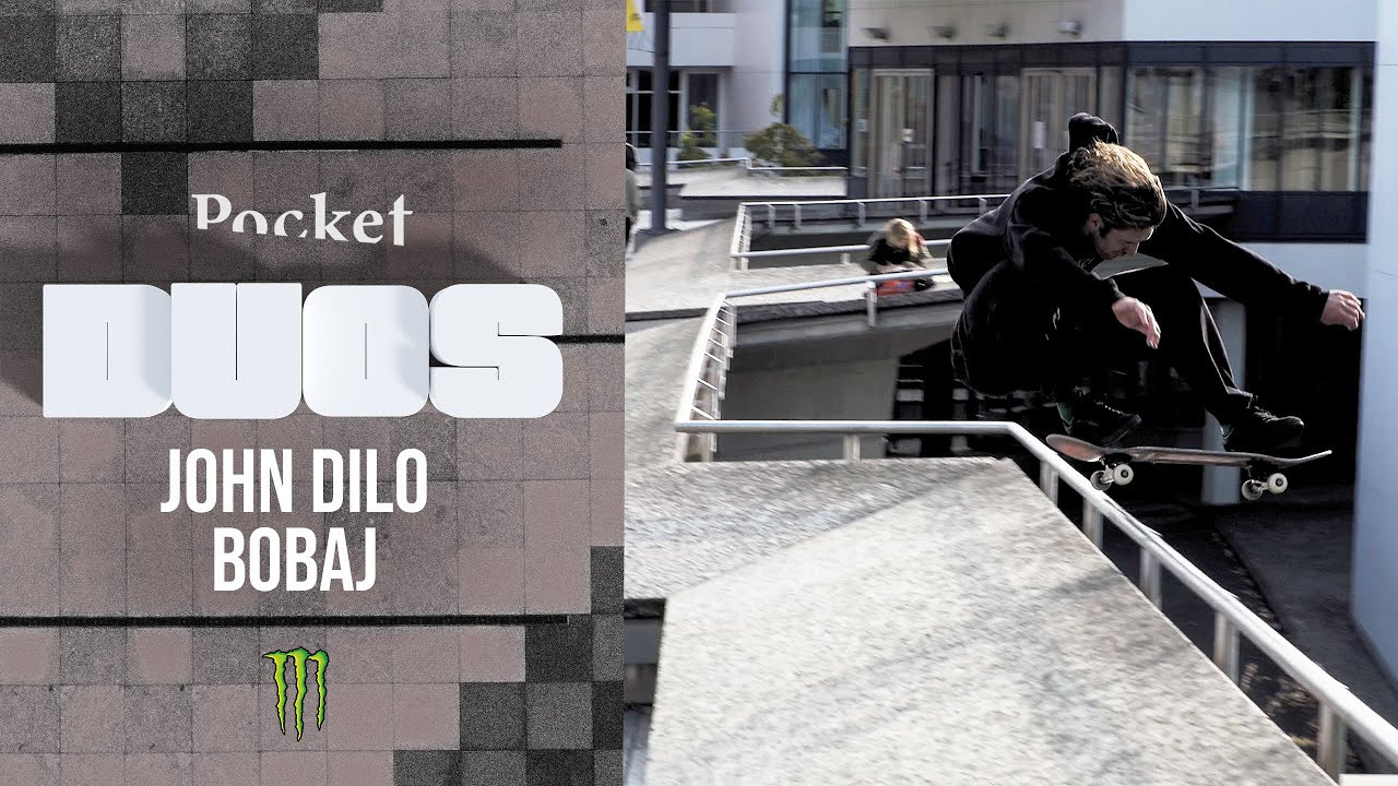 John Dilo & Shqipron Bobaj spent 7 Days at Berlin's Kulturforum to film a part. John racks up some milage on two wheels at the plaza. A unique challenge for the 2nd of 4 DUOS. Enjoy. <br /><br />Pocket DUOS 2024 features: <br />Giorgi Armani & Dan Schulz<br />John Dilo & Bobaj<br />Justin Sommer & Dennis Ludwig<br />Giovanni Vianna & Daniel Galli<br />Wes Kremer & Jack Thompson (Bonus)<br /><br />Presented by Monster Energy<br /><br />3D Artwork: Daniel Lang<br /><br />Get our books & apparel collection here: https://pocketskatemag.com/shop/<br /><br />Feel free to subscribe to our channel and follow us on Instagram:<br />http://www.instagram.com/pocketskatemag <br /><br />Our Website:<br />http://www.pocketskatemag.com