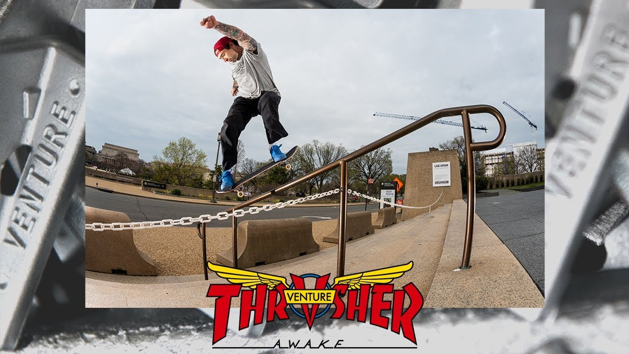 Bobby Worrest, Ty Beall, Lil Dre, Kaue Cossa and squad show up full force for our collaboration, blazing lines from SF to DC. AWAKE to Venture.<br /> <br />Keep up with Thrasher Magazine here:<br /> http://www.thrashermagazine.com<br /> http://www.facebook.com/thrashermagazine<br /> http://www.instagram.com/thrashermag<br /> http://www.twitter.com/thrashermag