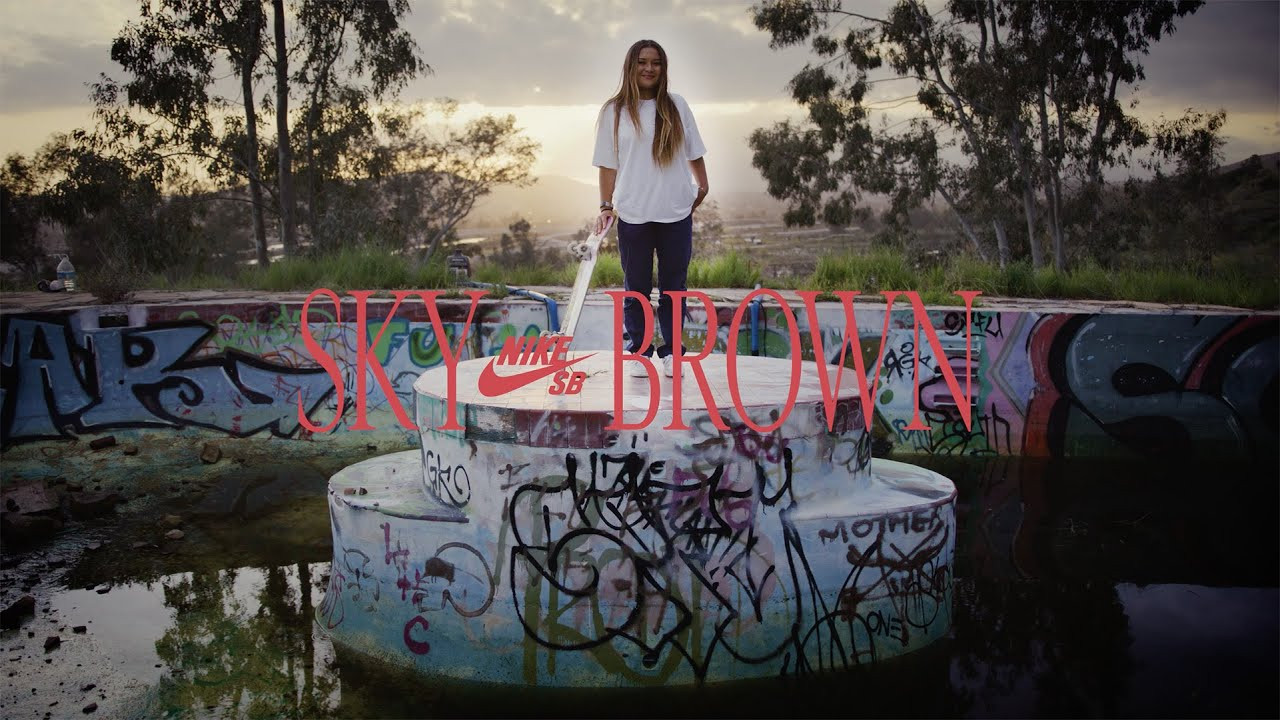 All Sky. No ceilings.<br /><br />The Nike SB Pogo Plus by Sky Brown is available now in select skate shops and Nike.com.<br /><br />Get yours here: https://www.nike.com/t/sb-zoom-pogo-plus-skate-shoes-1fPn8h/HF4085-100<br /><br />Learn more here: https://www.nikesb.com/articles/sky-brown-pogo<br /><br />Filmed and Edited by Ty Evans<br />Additional filming by Cody Long and Cy Read.<br /><br />More from Nike Skateboarding<br />Official website: https://www.nikesb.com/<br />Instagram: https://www.instagram.com/nikesb <br />Twitter: https://twitter.com/nikesb