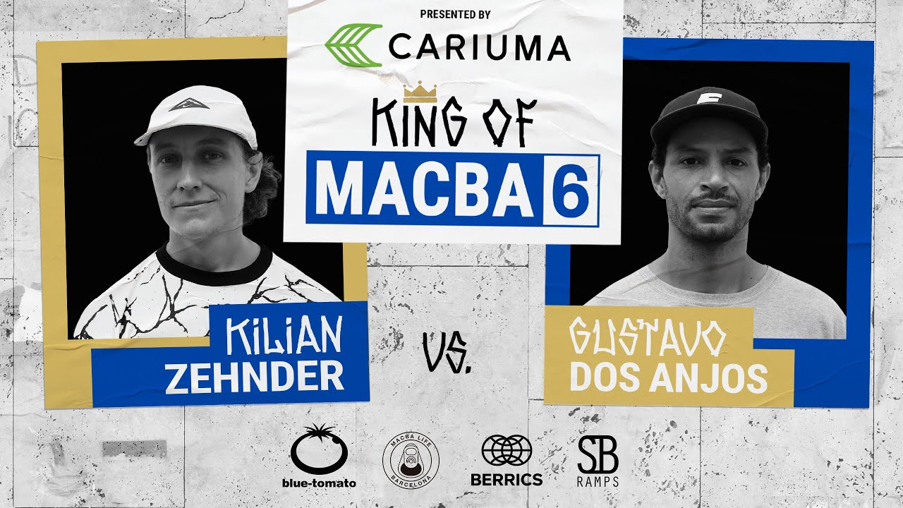 Switzerland native Kilian Zehnder goes against his friend, and Titus skateboards pro, Gustavo Dos Anjos. A homie match up for our 4th game of King of MACBA 6 presented by Cariuma. Additional support provided by Blue Tomato, Macba Life, and SB Ramps.<br /><br />Due to an unforeseenillness, Stephen Lawyer was forced to forfeit the game against Levi Loffelberger, and will advance to round 2. <br /><br />Learn more about one of the most iconic spots of all time, and see why people from all over the world make it a desired destination, in our Skate Register video we did with Bastien Salabanzi: https://www.youtube.com/watch?v=8lsVYg7nTNA&ab_channel=TheBerrics<br /><br /><br />Subscribe to The Berrics: http://bit.ly/TheBerricsYoutube<br /><br />The Berrics is one of the world's largest skateboarding media companies founded by professional skateboarders Steve Berra and Eric Koston in December of 2007 that covers skate news, video parts, contests, music, culture, and more. Berra + Eric = Berrics<br /><br />With over 10,000 skateboarding videos under their belt, including Battle at The Berrics, Do A Kickflip and Life on Video, The Berrics is not only one of the most popular online platforms in skate culture but one of the most famous skate spots in the world. Tune in regularly to watch videos with @tonyhawk , @Prod84skate , @nyjah , Yuto Horigome, Rayssa Leal and many more.<br /><br />Subscribe to The Berrics: http://bit.ly/TheBerricsYoutube<br /><br />Daily Videos and More: http://theberrics.com<br />Shop our Online Store: https://canteen.theberrics.com/<br />Follow The Berrics on Instagram: http://instagram.com/berrics<br />Follow The Berrics on TikTok: https://www.tiktok.com/@berrics?<br />Follow The Berrics on Facebook: http://fb.com/berrics<br />Follow The Berrics on Twitter: http://twitter.com/berrics<br /><br />#Skateboarding #Berrics #TheBerrics #SkateboardingIsFun