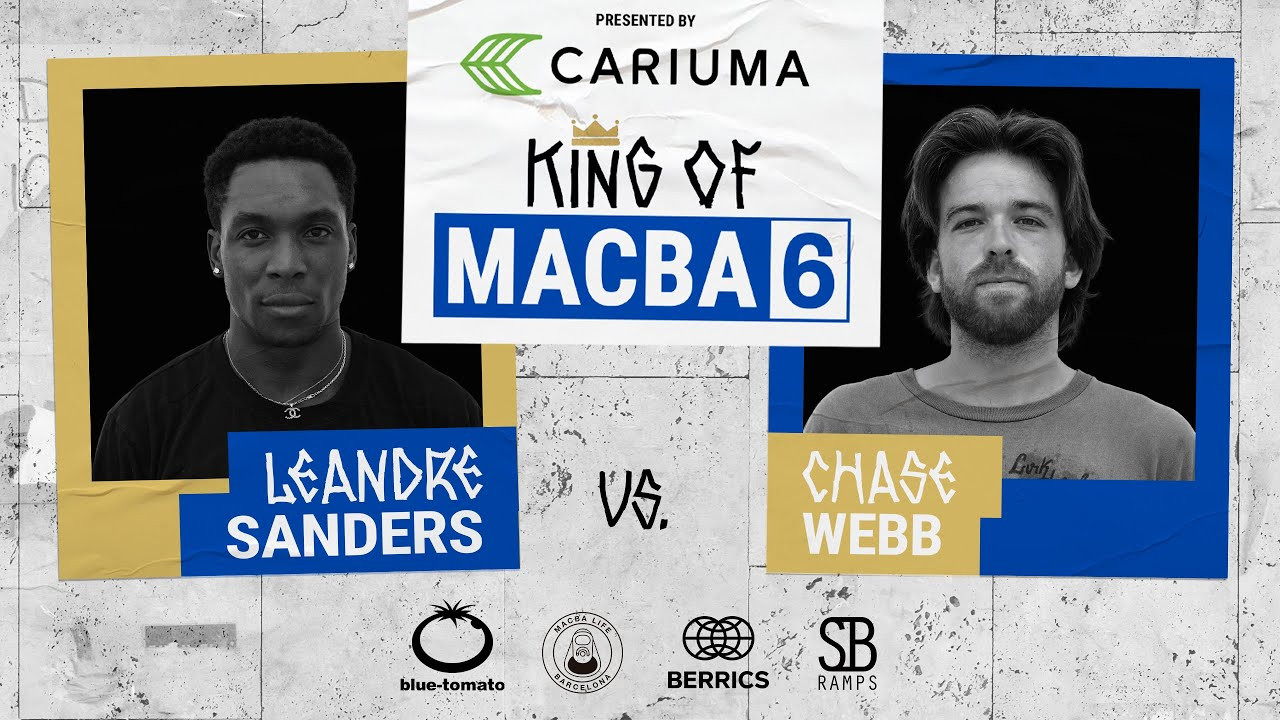 The man with no stance, Leandre Sanders, most definitely has to pick one here (regular footed) as he goes head to head against 2 time X Games Real Street gold medal winner, Chase Webb, in this weekend's battle for the crown in the King of MACBA 6 presented by Cariuma. Additional support provided by Blue Tomato, Macba Life, and SB Ramps.<br /><br /><br />Learn more about one of the most iconic spots of all time, and see why people from all over the world make it a desired destination, in our Skate Register video we did with Bastien Salabanzi: https://www.youtube.com/watch?v=8lsVYg7nTNA&ab_channel=TheBerrics<br /><br /><br />Subscribe to The Berrics: http://bit.ly/TheBerricsYoutube<br /><br />The Berrics is one of the world's largest skateboarding media companies founded by professional skateboarders Steve Berra and Eric Koston in December of 2007 that covers skate news, video parts, contests, music, culture, and more. Berra + Eric = Berrics<br /><br />With over 10,000 skateboarding videos under their belt, including Battle at The Berrics, Do A Kickflip and Life on Video, The Berrics is not only one of the most popular online platforms in skate culture but one of the most famous skate spots in the world. Tune in regularly to watch videos with @tonyhawk , @Prod84skate , @nyjah , Yuto Horigome, Rayssa Leal and many more.<br /><br />Subscribe to The Berrics: http://bit.ly/TheBerricsYoutube<br /><br />Daily Videos and More: http://theberrics.com<br />Shop our Online Store: https://canteen.theberrics.com/<br />Follow The Berrics on Instagram: http://instagram.com/berrics<br />Follow The Berrics on TikTok: https://www.tiktok.com/@berrics?<br />Follow The Berrics on Facebook: http://fb.com/berrics<br />Follow The Berrics on Twitter: http://twitter.com/berrics<br /><br />#Skateboarding #Berrics #TheBerrics #SkateboardingIsFun