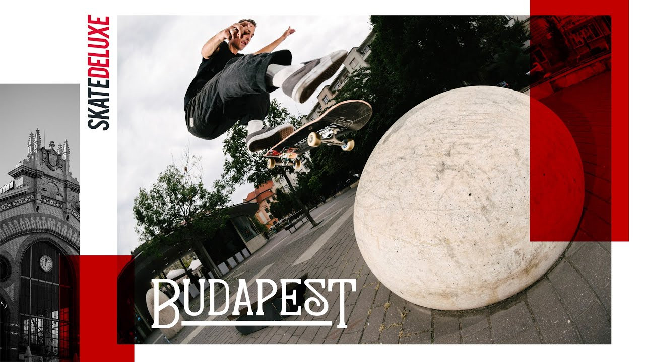 Thanks to its diverse architecture and a well-maintained spot map, Budapest offers plenty of opportunities for skating. In addition to the good food and a Palinka or two, the skatedeluxe crew, the largest one to ever go on a trip up to date, had an excellent time in the Hungarian capital.<br /><br />Featuring Andrew Verde, Pol Catena, Sascha Scharf, Melika Nazari, Tim Janke, Matt Debauche, Kevin Ozcan, Alina Saytkhanova, Adilson Pedro, Martin Sandberg<br /><br />Photo gallery & more: https://www.skatedeluxe.com/budapest<br /><br />Video: Dan Schulz<br />Photo: Dennis Scholz