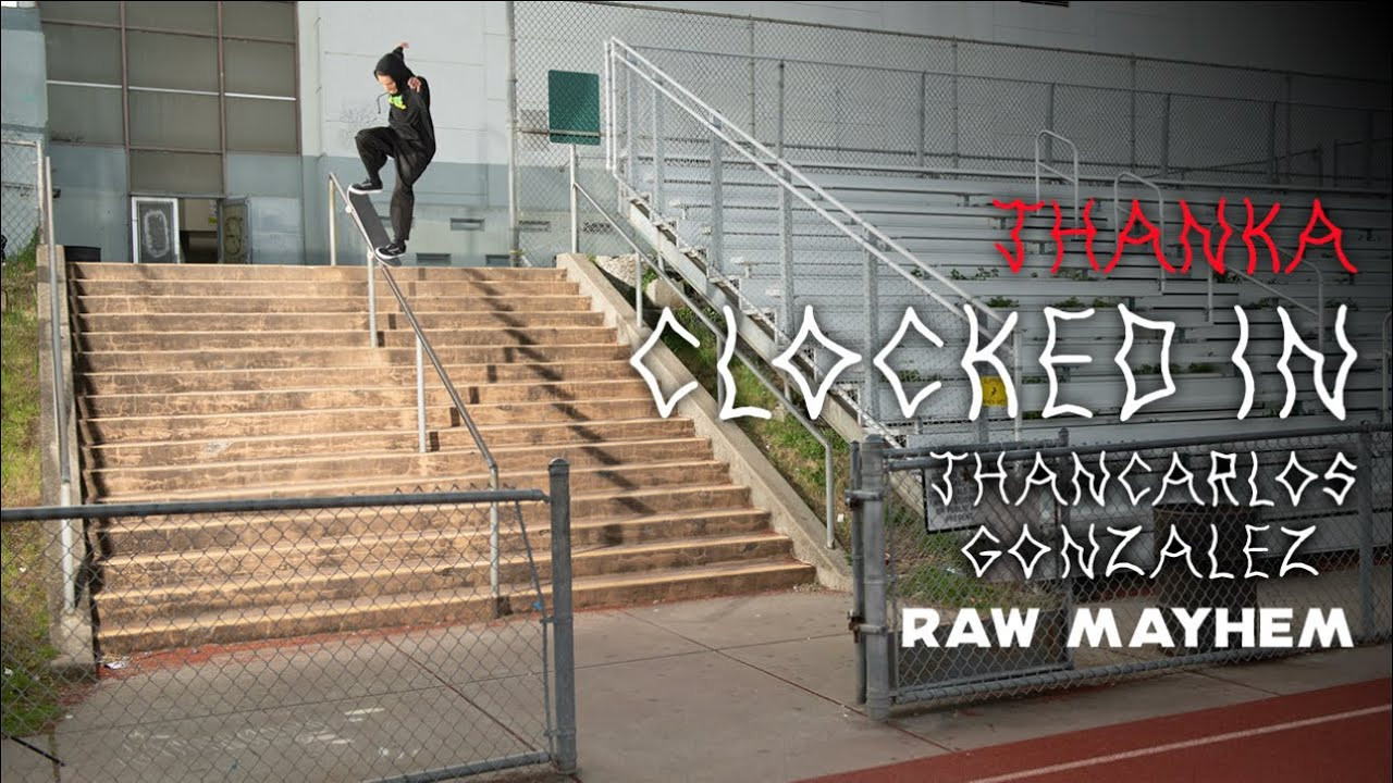 Pure grit from Colombia to California—Jhanka’s RAW MAYHEM edit of his 'Clocked In' part delivers slams, battles, and unwavering commitment. <br /><br />Follow Jhanka - https://www.instagram.com/jhankgonzalez1/<br /><br />Edited by Jesse Silva - https://www.instagram.com/noguf/<br /><br />Filmed by:<br />Jesse Silva - https://www.instagram.com/noguf/<br />Jacob Nunez - https://www.instagram.com/paconertz/<br />Alexis Ramirez - https://www.instagram.com/alexis_sm4l/<br /><br />____________________________________________________________________<br /><br />Ride The Best and Subscribe to Independent Trucks!<br /><br />Shop: https://nhsskatedirect.com/pages/independent-trucks<br />YouTube: http://bitly.com/IndyYouTube​​<br />Facebook: https://www.facebook.com/IndependentTrucks<br />Instagram: https://instagram.com/independenttrucks​<br />Twitter: https://twitter.com/indy_trucks​