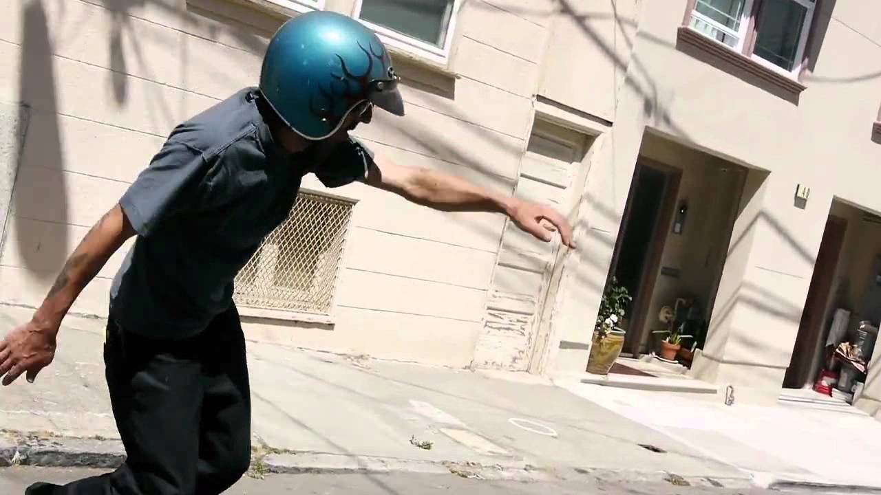 Frank Gerwer can not be contained. He is not one dimensional and his flowboarding skills prove it. Having once been a professional skateboarder for Antihero, he has stepped off the four wheels in exchange for the ultimate ride, 14 wheels plus.