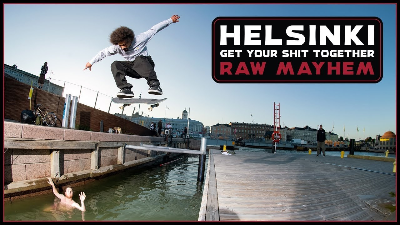 The second Raw Mayhem installment of Get Your Sh!t Together video featuring a stacked squad hitting the streets of Helsinki <br /><br />Featuring Victor Pellegrin, Marius Syvanen, Nassim Lachhab, Madars Apse, Tyler Surrey, Mathias Torres, Wes Kremer, Barney Page, Kevin Baekkel, Alexis Ramirez, Jonne Nordlund, Eniz Fazliov, Jaakko Ojanen & Kevin Kowalski.<br /><br />Filmed by <br />Jacob 'Paco' Nuñez - https://www.instagram.com/paconertz/<br />Jesse Silva - https://www.instagram.com/noguf/<br /><br />Edited by <br />Jacob 'Paco' Nuñez - https://www.instagram.com/paconertz/<br /><br />____________________________________________________________________<br /><br />Ride The Best and Subscribe to Independent Trucks!<br /><br />Shop: https://nhsskatedirect.com/pages/independent-trucks<br />YouTube: http://bitly.com/IndyYouTube​​<br />Facebook: https://www.facebook.com/IndependentTrucks<br />Instagram: https://instagram.com/independenttrucks​<br />Twitter: https://twitter.com/indy_trucks​