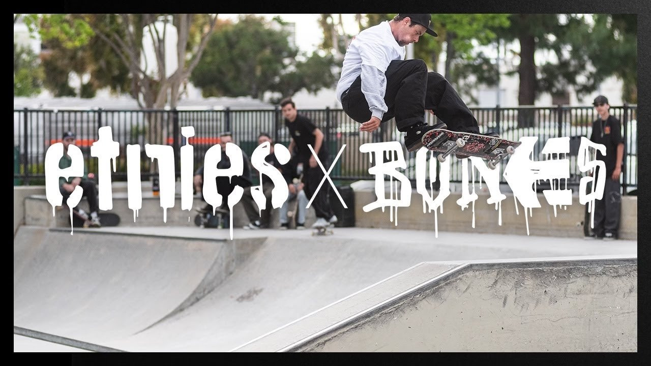 BONES WHEELS X ETNIES COLLAB <br /><br />COLLABORATION IS IMPORTANT. WHAT BETTER WAY TO ILLUSTRATE A SYMBIOTIC RELATIONSHIP THAN THE ECOSYSTEM OF MOTHER NATURE? THIS WAS THE CONCEPT WE GATHERED INSPIRATION FROM - A UNION OF NATURE THAT THRIVES WHEN COMBINED” <br /><br />THE ETNIES X BONES COLLECTION IS A MARRIAGE OF HERITAGE AND QUALITY FEATURING PERFORMANCE DRIVEN PRODUCTS. THIS COLLABORATION SYMBOLIZES HOW TWO BRANDS CAN HARMONIZE TO MAKE SOMETHING BEAUTIFUL. <br /><br />available at your local skateshop or online @ .....<br /><br />BONES: https://bones.com/catalogsearch/result/?q=Etnies<br /><br />ETNIES: https://etnies.com/collections/bones