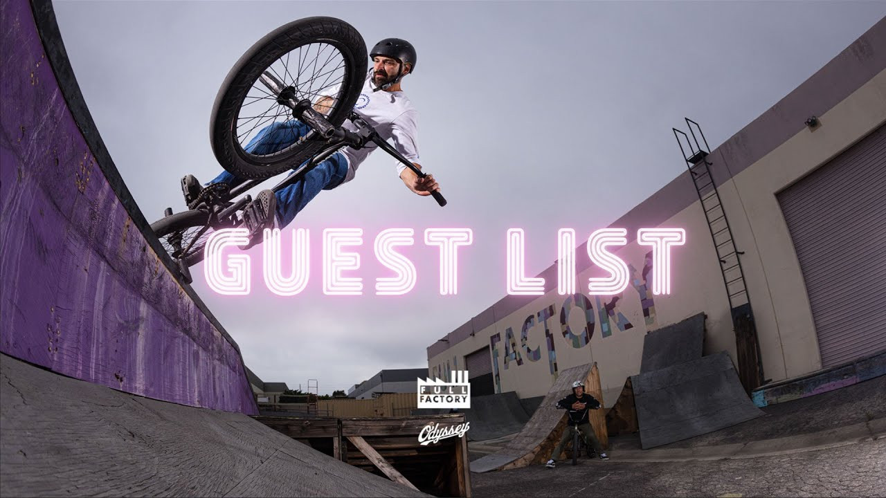 Introducing GUEST LIST, a new series presented by Full Factory Distribution. They'll ask 1 affiliated rider from the brands they distribute to invite a non-affiliated rider for a day sesh on the private Full Factory ramps. Gary Young for Odyssey is up first, and he put Corey Martinez on the Guest List. Enjoy!<br /><br />Video by Scott Marceau<br /><br />---<br />https://odysseybmx.com<br />https://shop.odysseybmx.com<br />---<br />https://facebook.com/odsybmx<br />https://twitter.com/odysseybmx<br />https://instagram.com/odysseybmx<br />https://youtube.com/odsyvision