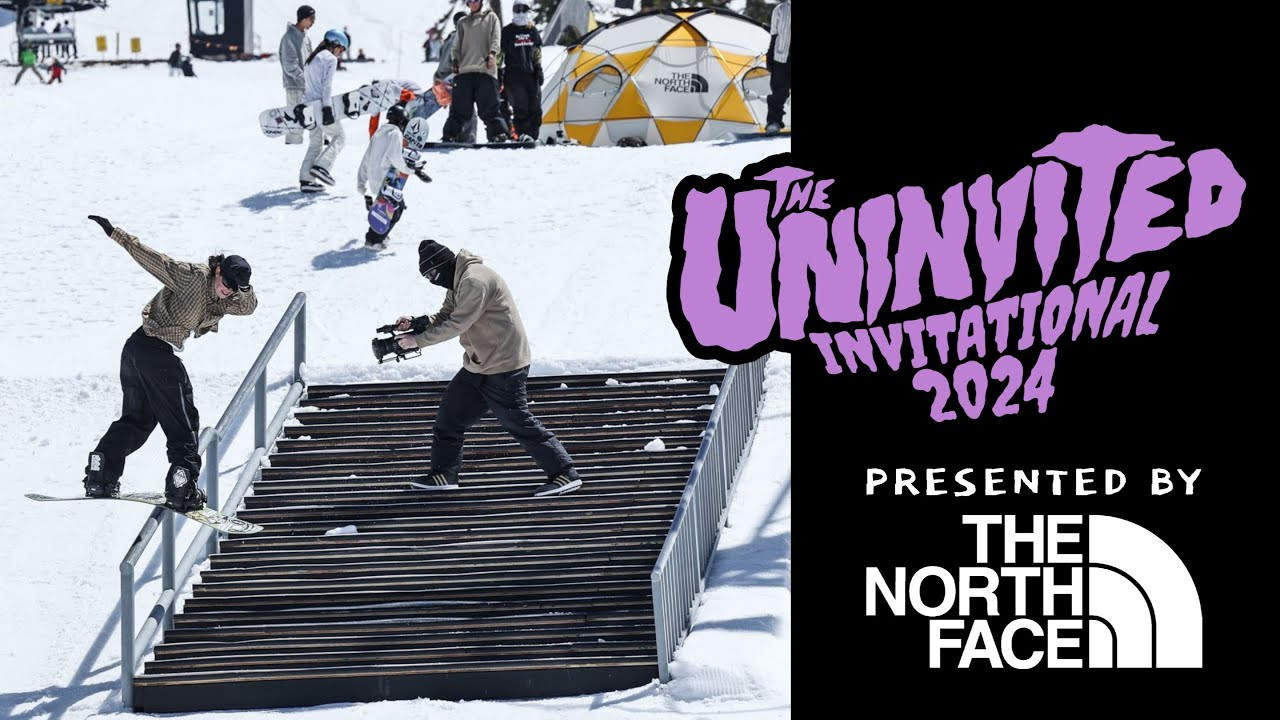 Welcome to The 2024 Uninvited Invitational, presented by The North Face, where dreams become reality. Watch the best street-style riders in the world battle it out for a $55k USD prize purse and global recognition. It's time to rewrite history!<br /><br />The Uninvited was founded in 2017 by The North Face athlete, Jess Kimura as a platform to give more women, girls, and non-binary riders a place to shine. Her series of award-winning films has evolved into one of the biggest and most anticipated snowboard events of the year.