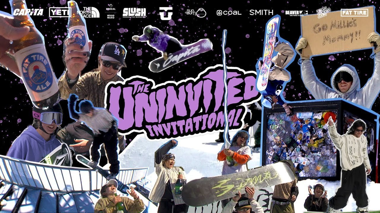 The first annual Uninvited Invitational was one of the most anticipated events of the year, and took place at Boreal Mountain/Woodward Tahoe on April 13-15, 2023. As the biggest women’s-specific snowboard contest to date, 65 of the most talented riders from across the globe battled it out for their slice of an unprecedented 40k prize purse.<br /><br />The course was custom built with love and overseen by head builder Ben Bilocq. Riders had 2 days to get comfortable and clipped up on the features before the field was cut down to 40 stand-outs who advanced to Saturday’s final showdown. After hours of insane tricks and extremely high vibes, the judges had a hard decision to make. Watch the edit to see how impressive these ladies  are. <br /><br />First: Lauren "Lolo" Derminio<br />Second: Telma Särkipaju<br />Third: Egan Wint<br />Fourth: Jill Perkins<br />Fifth: Jaylen Hanson<br /><br />Most creative line: Laura Rogowski<br />One to watch: Juliette Pelchat<br />Style Award: Emma Crosby<br />Most heart: Devi Gupta and Taylor Elliott <br />Best trick: Lauren "Lolo" Derminio <br />Best bail: Alexa McCarty <br /><br />Jess Kimura has been on the forefront of progression in women’s snowboarding for over a decade. From her groundbreaking video parts, to creating the award-winning Uninvited film series, Jess’s dedication to breaking barriers in snowboarding and beyond is apparent in anything she puts her mind to. Thank you Jess for all the hard work and helping the girls get the support they deserve. The Uninvited Invitational is presented by The North Face and supported by Yeti, Capita Snowboards, SunBum, Coal Headwear, Fat Tire, Union Binding Co, Smith Optics, Slush Magazine, Diecutstickers.com and Woodward Tahoe. Big shouts to these brands for making Jess's dream a reality!<br /><br />Edited by Justin Meyer<br /><br />Filmed by: Justin Meyer, Mia Lambson, Cedar Gately, John Blume, Kyle Greene, Cole Pates