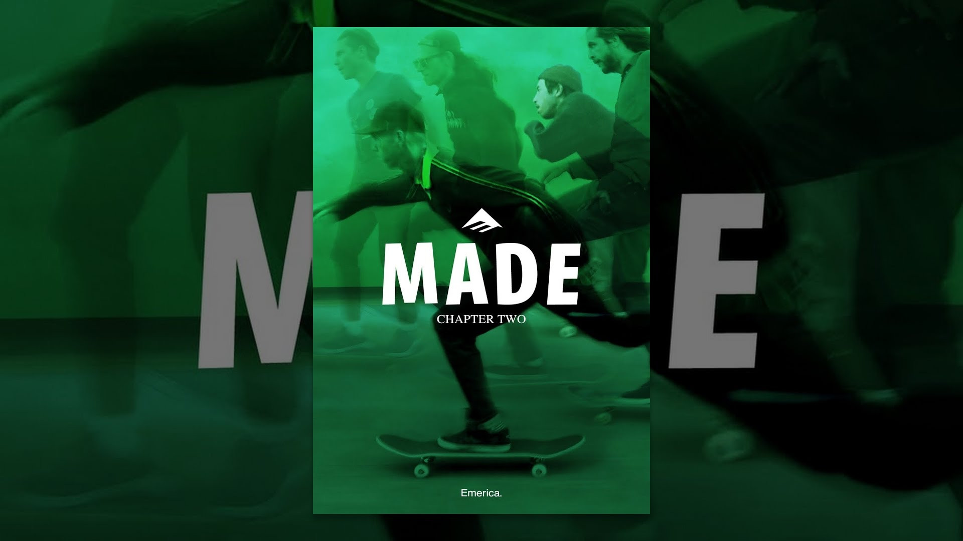 <p><span>Emerica&rsquo;s MADE Chapter Two is the culmination of a six-year project, first brought to the masses in MADE Chapter One. The MADE videos are made possible from the Emerica skate team, doing what they love most: skateboarding. Talent, commitment, and one of the most legendary teams in skateboarding made MADE Chapter 2 possible.</span></p>