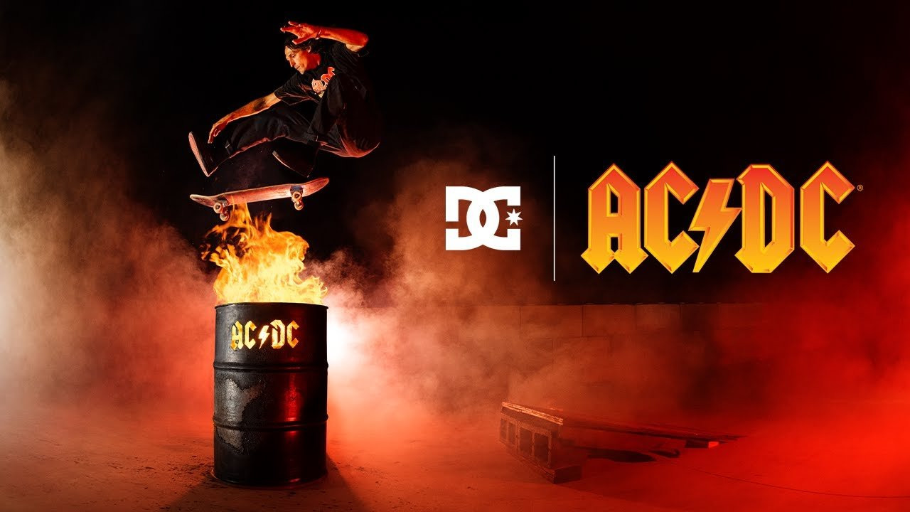 ⚡️FOR THOSE ABOUT TO ROCK, WE SALUTE YOU.⚡️<br /><br />EVAN SMITH FOR THE DC x AC/DC COLLECTION.<br /><br />AVAILABLE NOW!<br /><br />http://dcshoes.com/acdc