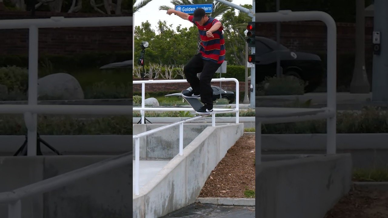 Carlos taking this nosegrind all the way to the end and popped out in the nick of time! As seen in our 2022 video ‘Define’<br /><br />Filmed by Alex Kissinger and Eric Iwakura<br /><br /><br />► Subscribe to Primitive Skate: http://bit.ly/prmtvsub<br /><br /><br />🔥 Follow us:<br />Instagram: http://instagram.com/primitiveskate<br /><br />💰 Shop:<br />http://primitiveskate.com<br /><br />Primitive Skateboarding was established in early 2014 by Paul Rodriguez and Heath Brinkley. Our pros are Paul Rodriguez, Tiago Lemos, Miles Silvas, Spencer Hamilton, Robert Neal, Carlos Ribeiro, Wade Desarmo, Franky Villani, Giovanni Vianna, Trent McClung and Tre Williams. Ams: Kyonosuke Yamashita, Dylan Jaeb, and Filipe Mota.