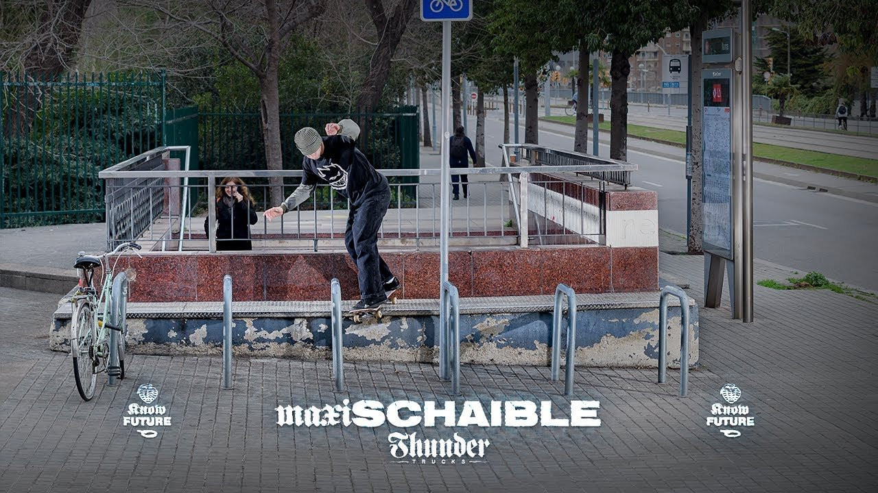 Bringing his smooth style and unique trick selection to Barcelona and beyond, Maxi Schaible handles the newest Know Future video with ease. <br /><br />For more follow Maxi at https://www.instagram.com/maxi_schaible/<br /><br />https://www.instagram.com/thundertrucks/<br />https://www.thundertrucks.com/<br /><br />#ThunderTrucks #KnowControl