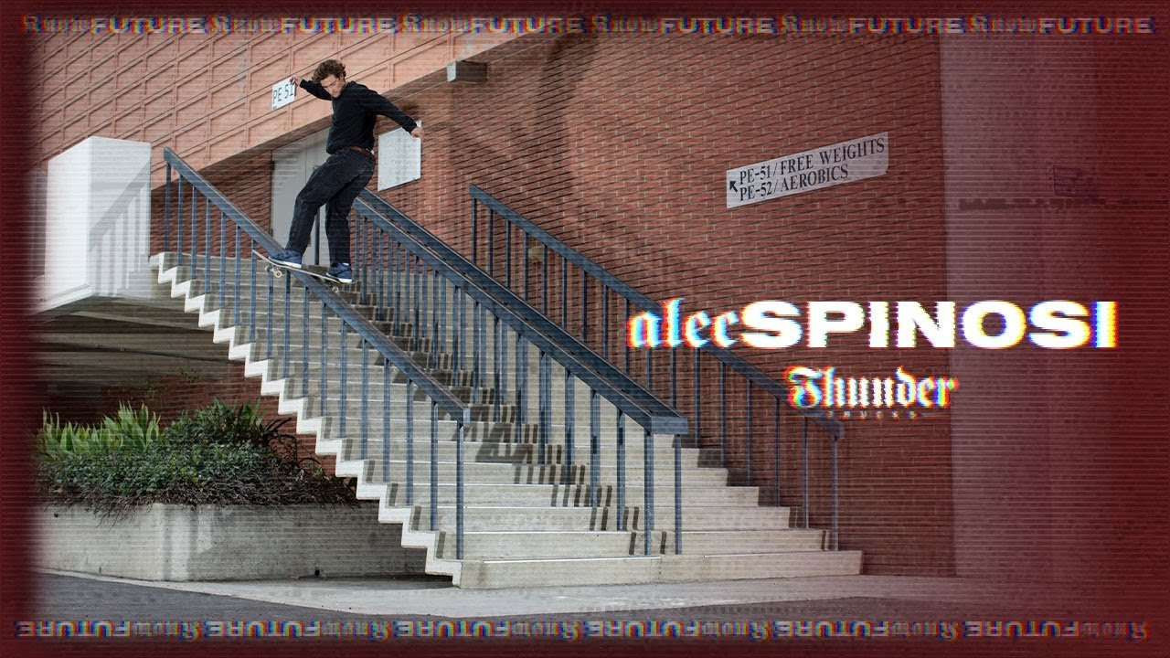 Bringing some Alabama flavor to the streets of SoCal, Alec Spinosi comes through with the newest Know Future video. <br /><br />Follow Alec on Instagram for more https://www.instagram.com/alecspinosi/<br />Filmed & Edited by Tyler Bamdas https://www.instagram.com/tylerbamdas/<br /><br />https://www.thundertrucks.com/<br />https://www.instagram.com/thundertrucks/<br />#ThunderTrucks #KnowControl