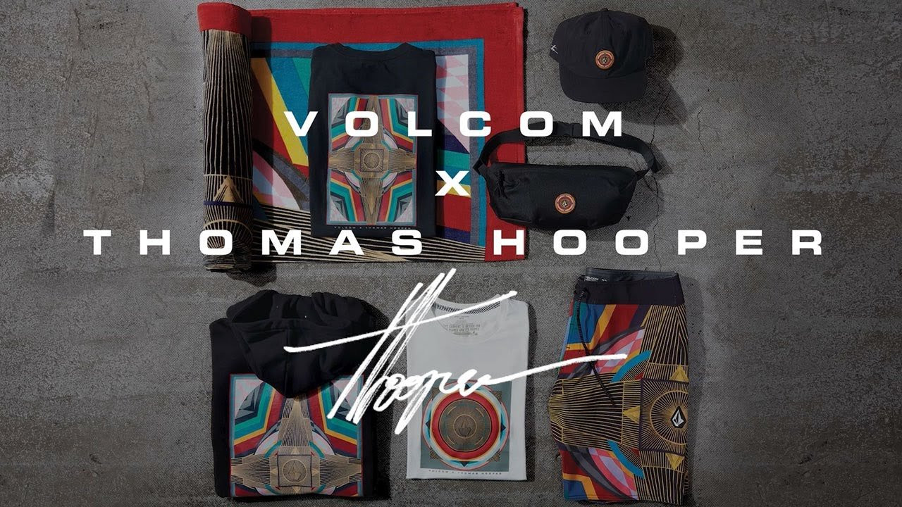 Thomas Hooper is a mult-disciplinary artist whose primary mediums are tattooing, painting and photography. He attended the London Institute of Art and Design and has been tattooing since 2000.<br /><br />"Painting in these bold bright colors on a large scare was a way to for me to see some light in all the darkness of the last year, I wanted to create a positive focal point, hoping that other folks would enjoy looking at them as much as I did making them." - Thomas Hooper<br /><br />Following Thomas Hooper on Instagram to see lots more of his work: https://www.instagram.com/thomas__hooper<br /><br />Visit Volcom.com to View and purchase his collection: https://vol.cm/thomashooper