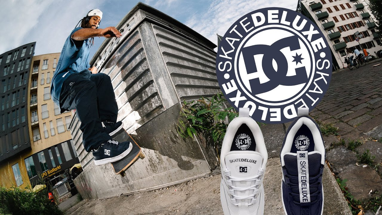 Like a good mix from the late 90s - Adilson Pedro presents the @skatedeluxe x @DCShoes collection! <br /><br />You can't push forward without acknowledging where you came from. Since day one skatedeluxe and DC Shoes have been loyal to each other. Once again it's time to celebrate that union and the time when it all began. Follow Adilson Pedro taking the collection for a ride in the streets of Berlin and around Lisbon! <br /><br />// About the collection: <br /><br />Keeping it original, the skatedeluxe x DC collection features an all-white Lukoda as well as a navy blue Lynx skate shoe. Of course, those are limited OG versions including all the original features. You'll get the genuine feel and performance of OG DC shoes with collection designs on each tongue and insole. But that's not all – the skatedeluxe x DC apparel provides the distinctive graphics and unadulterated fits you've been looking for. Boxy and made from heavy cotton – designed for skateboarding and everyday use.<br /><br />Discover the entire capsule collection & photo gallery: https://www.skatedeluxe.com/skatedeluxe-x-dc<br /><br />//<br /><br />Video by: Dan Schulz<br />Filmed by: Dan Schulz / Telmo Gonçalves<br />Music by: Studio Teglar<br />Photography: Dennis Scholz<br />@DCShoesFilmEurope <br /><br />////////////////////////////////////////////////////////<br /><br />skatedeluxe skate shop: https://www.skatedeluxe.com<br /><br />Instagram: https://www.skatedeluxe.com/instagram<br />TikTok: https://www.skatedeluxe.com/tiktok<br />Facebook: https://www.skatedeluxe.com/facebook<br />Twitter: https://www.skatedeluxe.com/twitter<br /><br />////////////////////////////////////////////////////////