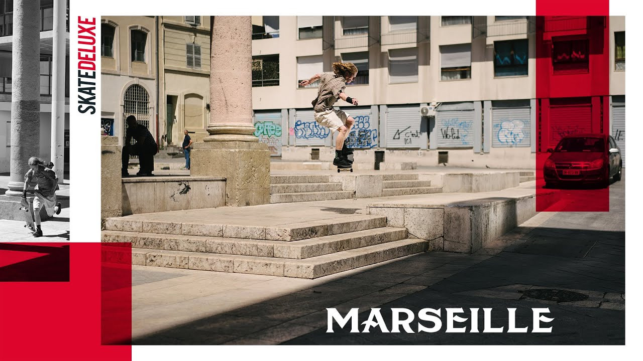 Marseille is bursting with history in every respect: whether ancient Greek influences or the still noticeable effects on European skateboarding today. Clearly, the trip to France's second largest city was long overdue for the crew around Willow Voges Fernandes, Matt Debauche, Kevin Ozcan, Martin Sandberg & Ernest Gaudray, not only because of the variety of spots and the Mediterranean vibes.<br /><br />Find out more: https://www.skatedeluxe.com/marseille<br /><br />From the harbor to Notre-Dame de la Garde, there are street spots for every taste and on every corner. Beach vibes, extended sessions, the best weather - it all comes together here. « Comme il faut ! »<br /><br />Photo gallery & more: https://www.skatedeluxe.com/marseille<br /><br />Video: Moritz Ueberall<br />Photo: Dennis Scholz<br /><br />////////////////////////////////////////////////////////<br /><br />skatedeluxe skate shop: https://www.skatedeluxe.com<br /><br />Instagram: https://www.skatedeluxe.com/instagram<br />TikTok: https://www.tiktok.com/@skatedeluxe<br />Facebook: https://www.skatedeluxe.com/facebook<br />Twitter: https://www.skatedeluxe.com/twitter<br /><br />////////////////////////////////////////////////////////